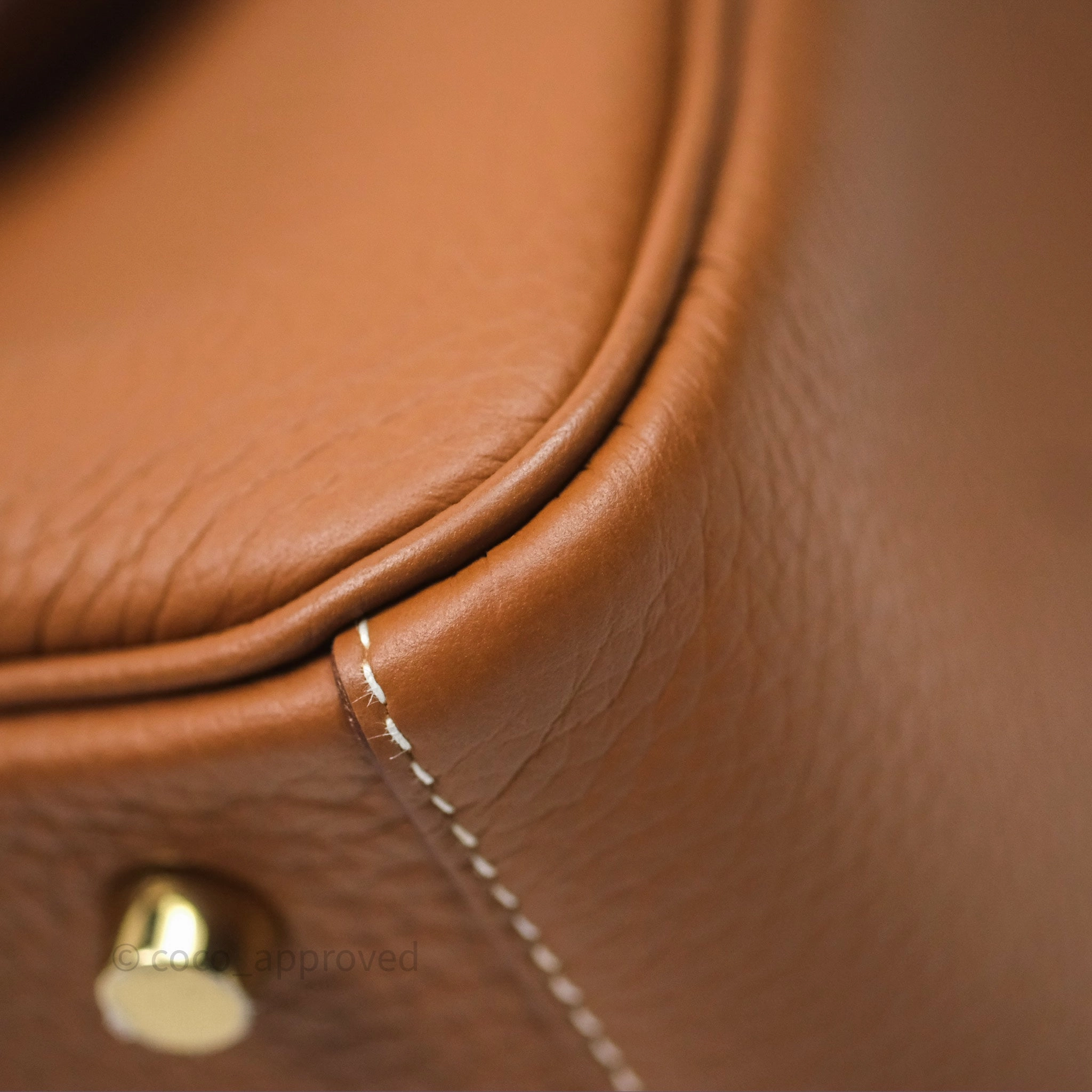 Herms Lindy 26 Gold 37 Clemence Gold Hardware