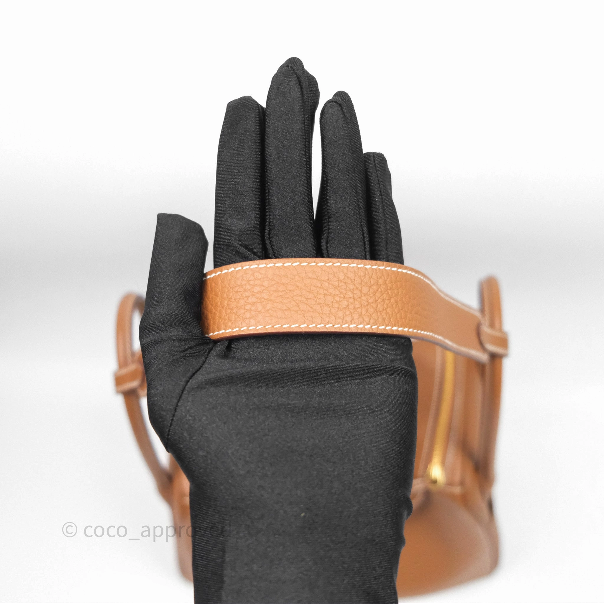 Herms Lindy 26 Gold 37 Clemence Gold Hardware