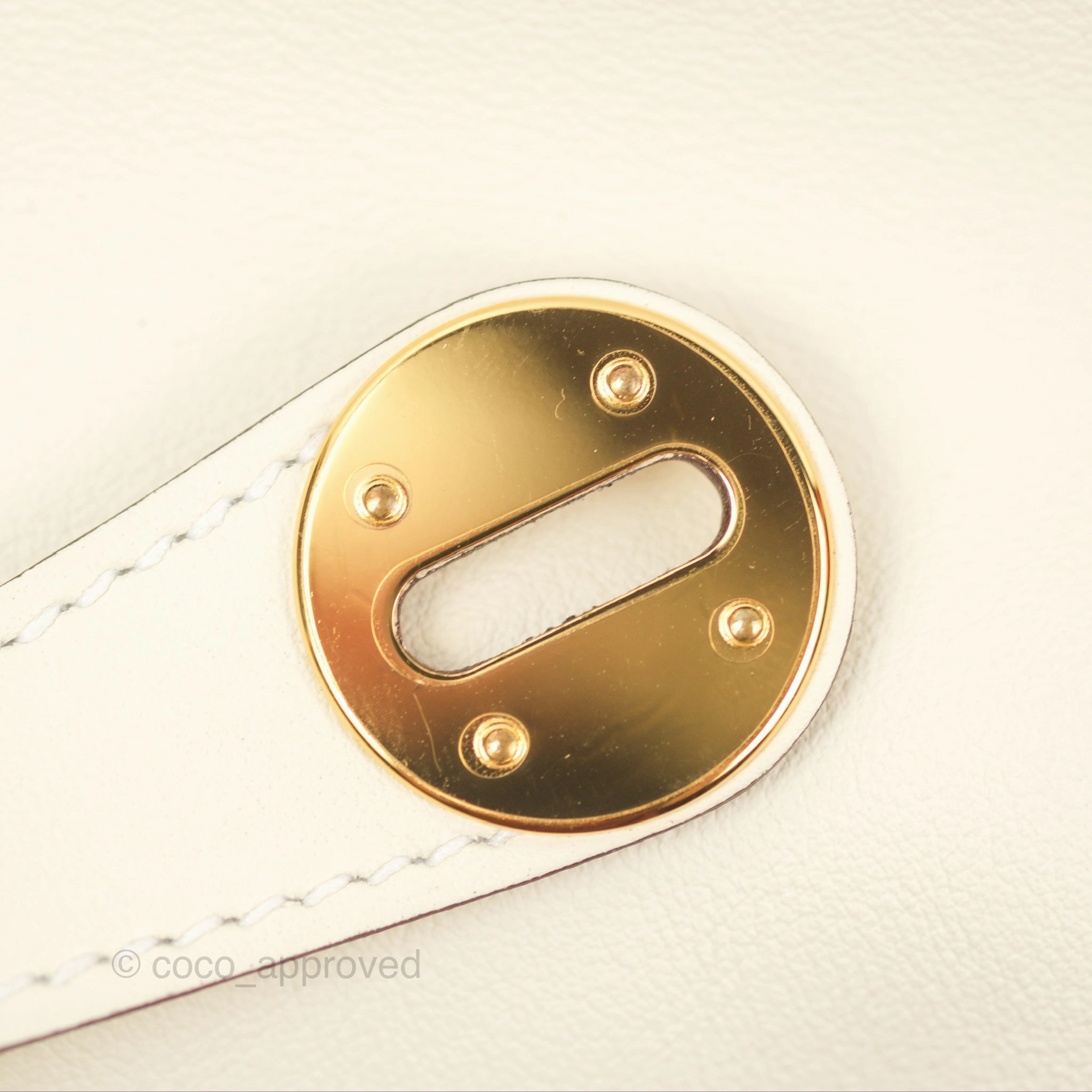 Herms Lindy 26 Nata/Lime Swift Gold Hardware