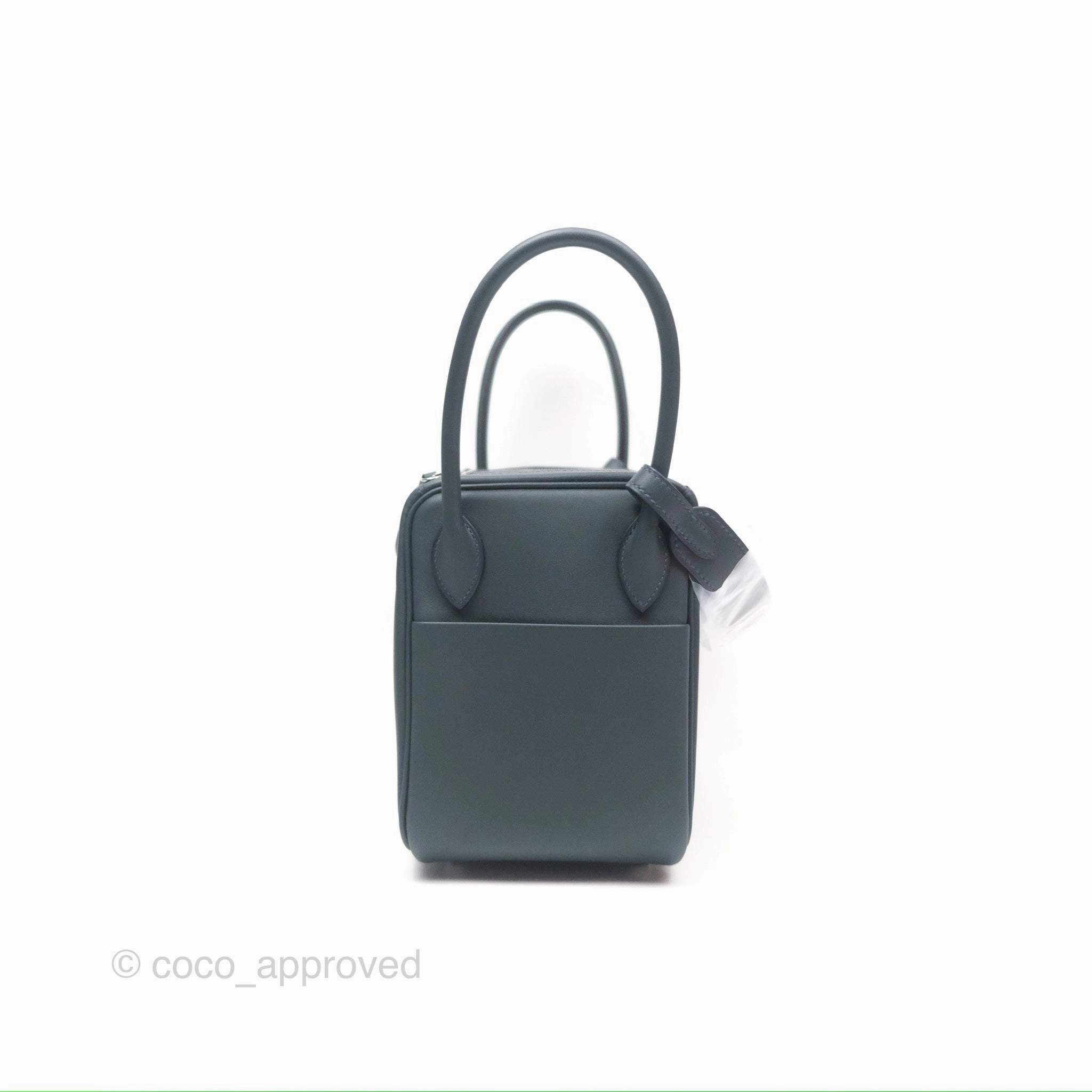 Herms Lindy 26 Vert Rousseau/ Malachite Swift Palladium Hardware