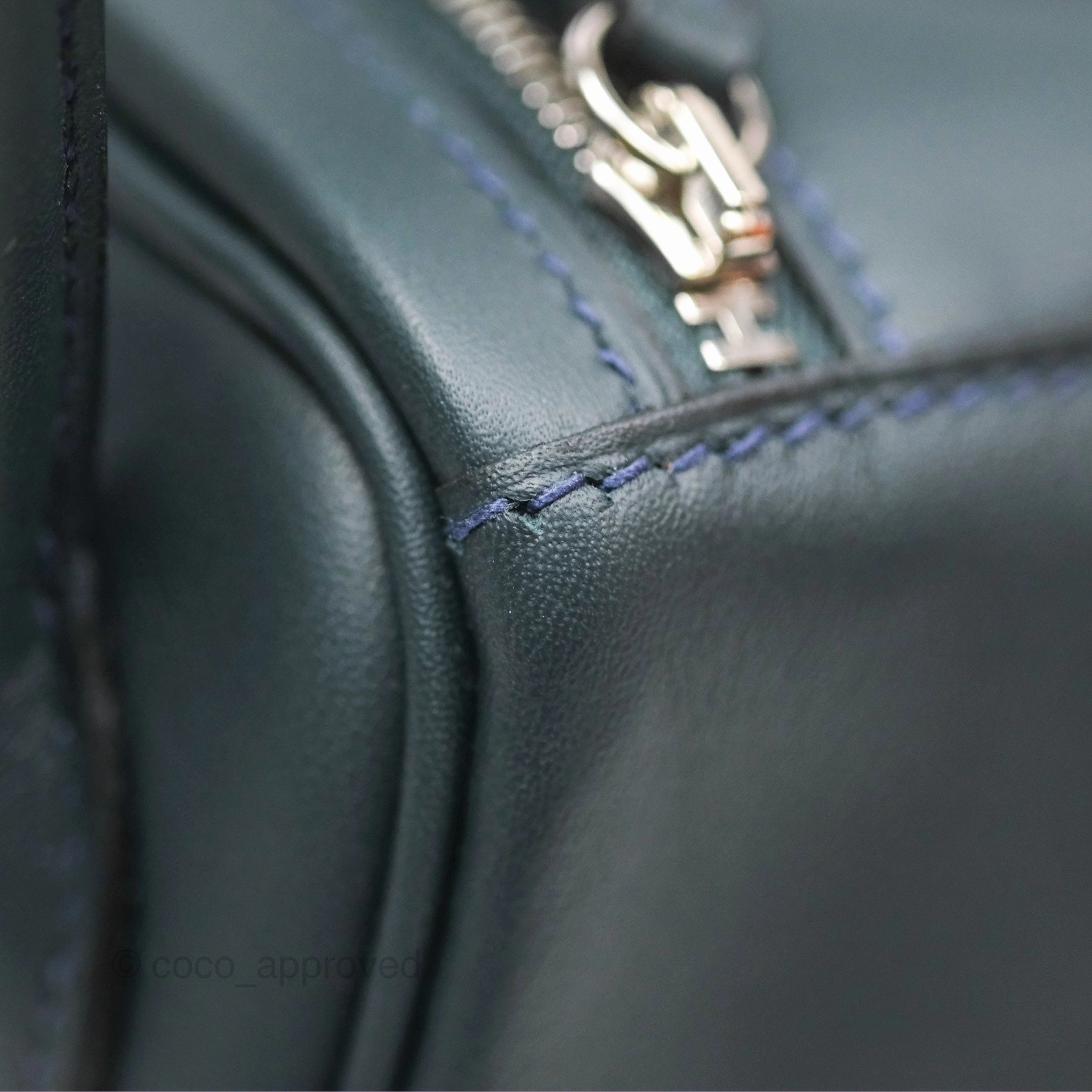 Herms Lindy 26 Vert Rousseau/ Malachite Swift Palladium Hardware