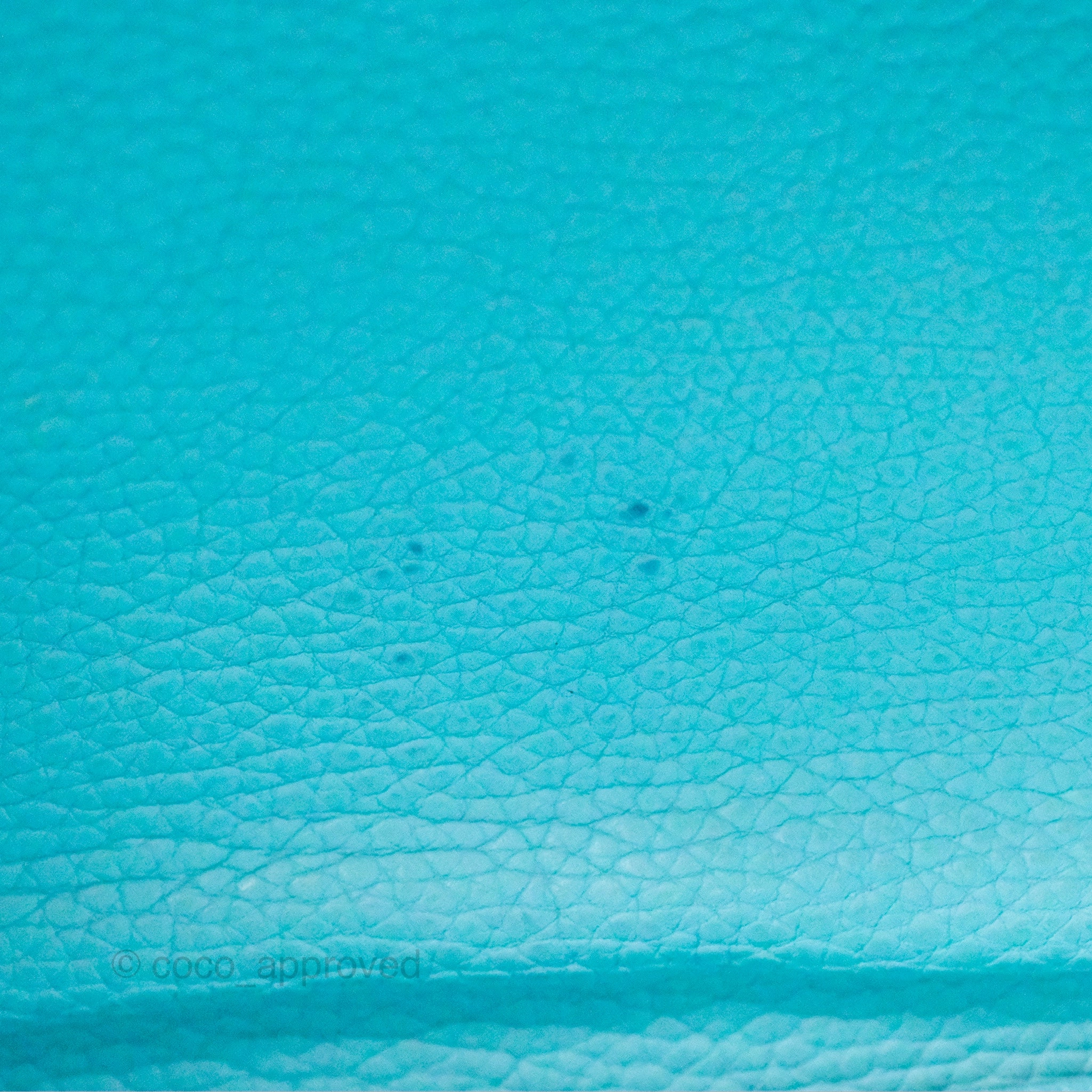 Herms Lindy 30 Bleu Atoll Clemence Palladium Hardware