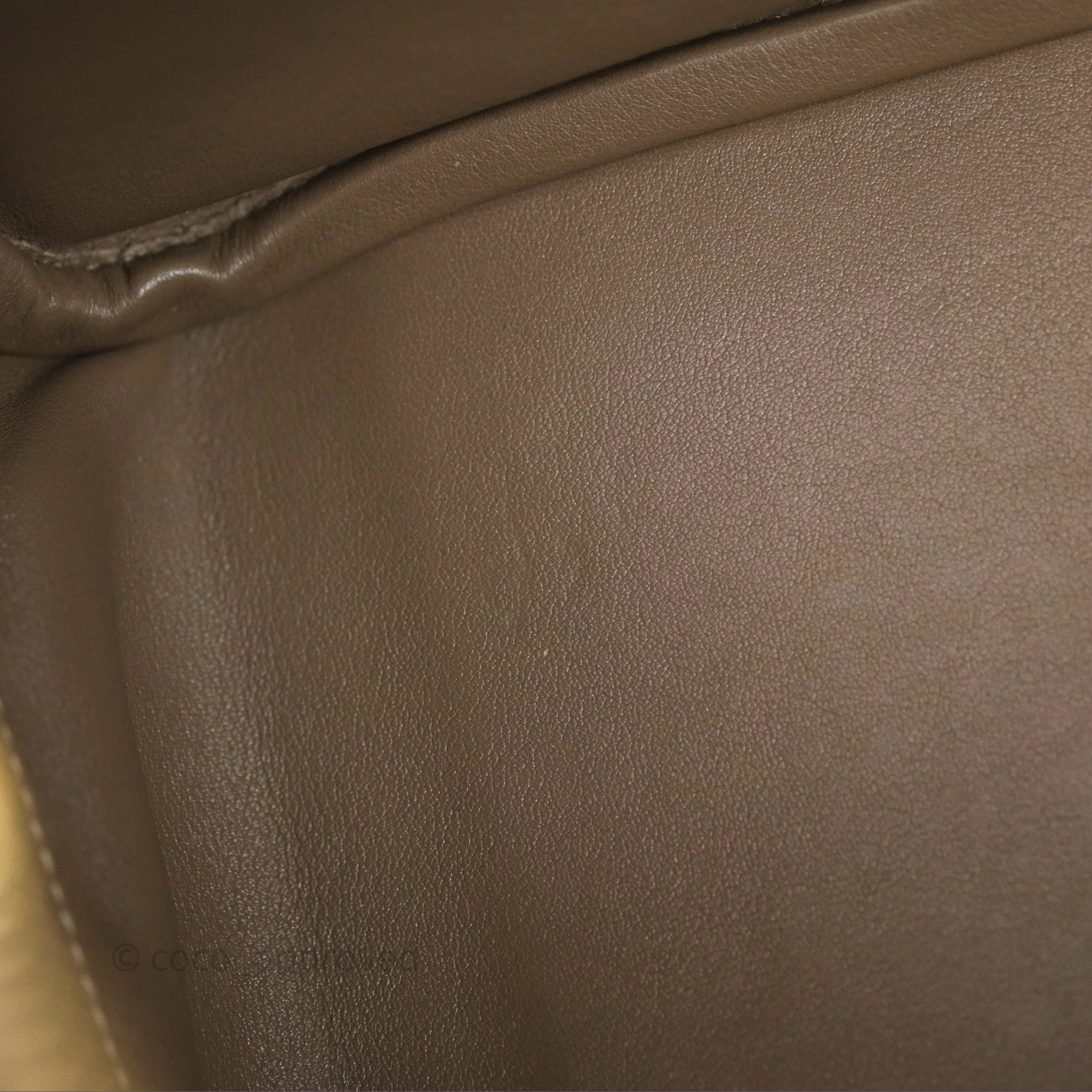 Herms Lindy 30 Etoupe 18 Swift Gold Hardware