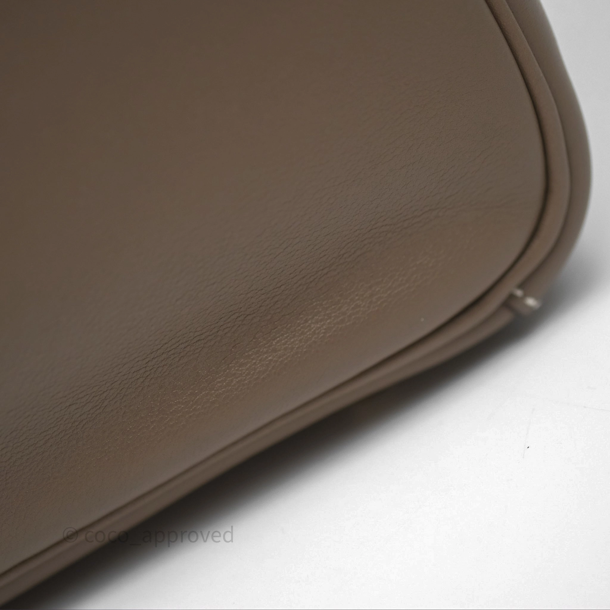 Herms Lindy 30 Etoupe 18 Swift Gold Hardware