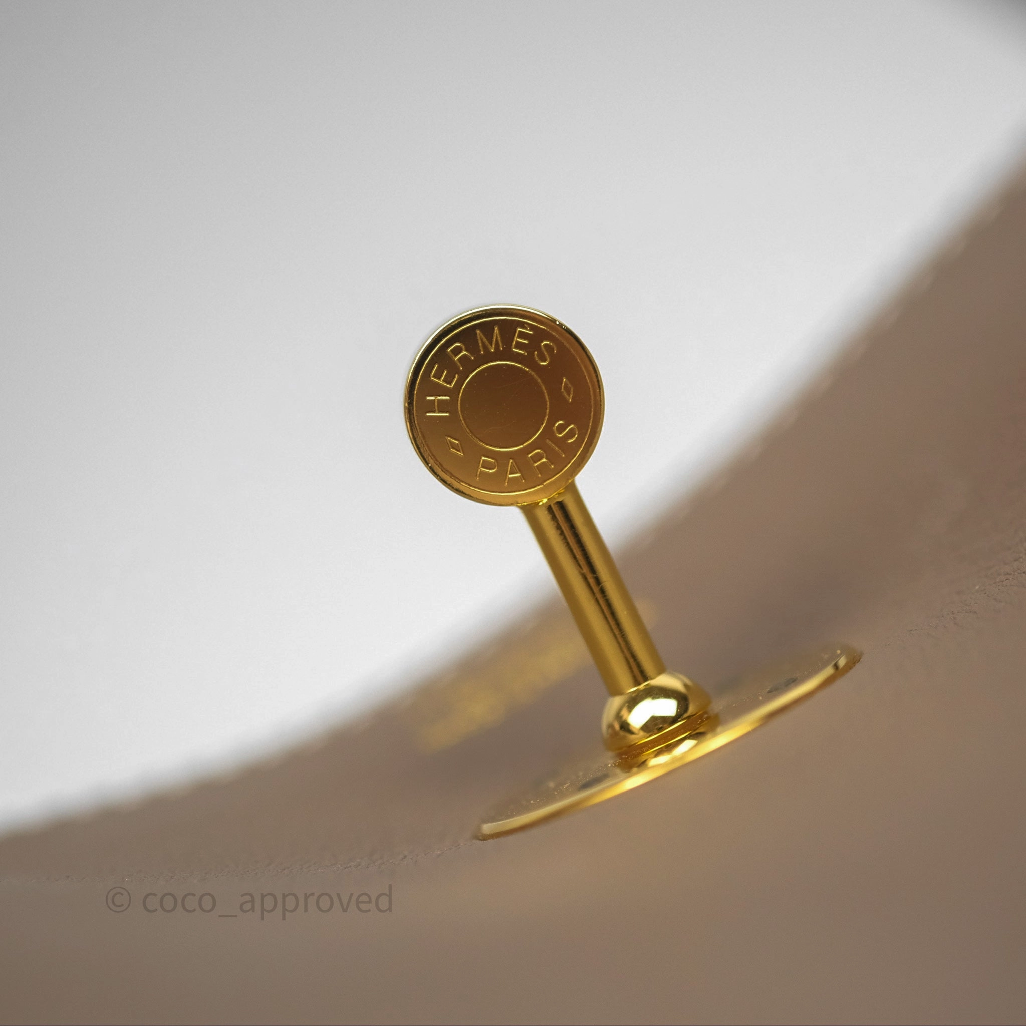 Herms Lindy 30 Etoupe 18 Swift Gold Hardware