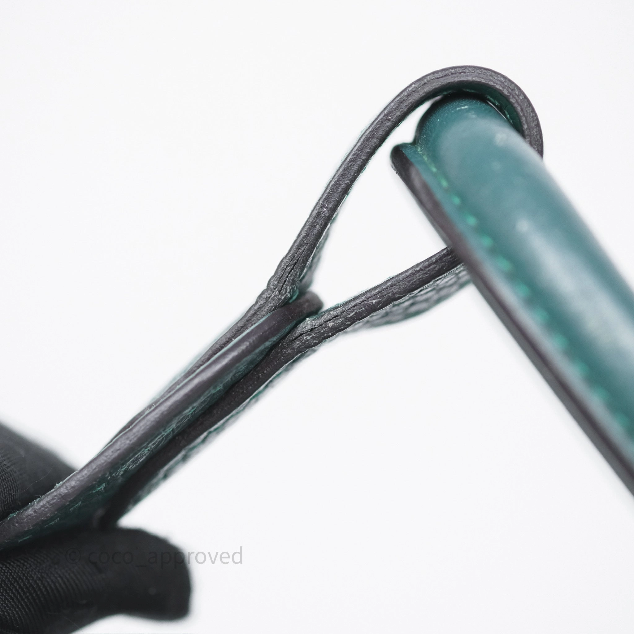 Herms Lindy 30 Malachite Z6 Clemence Palladium Hardware