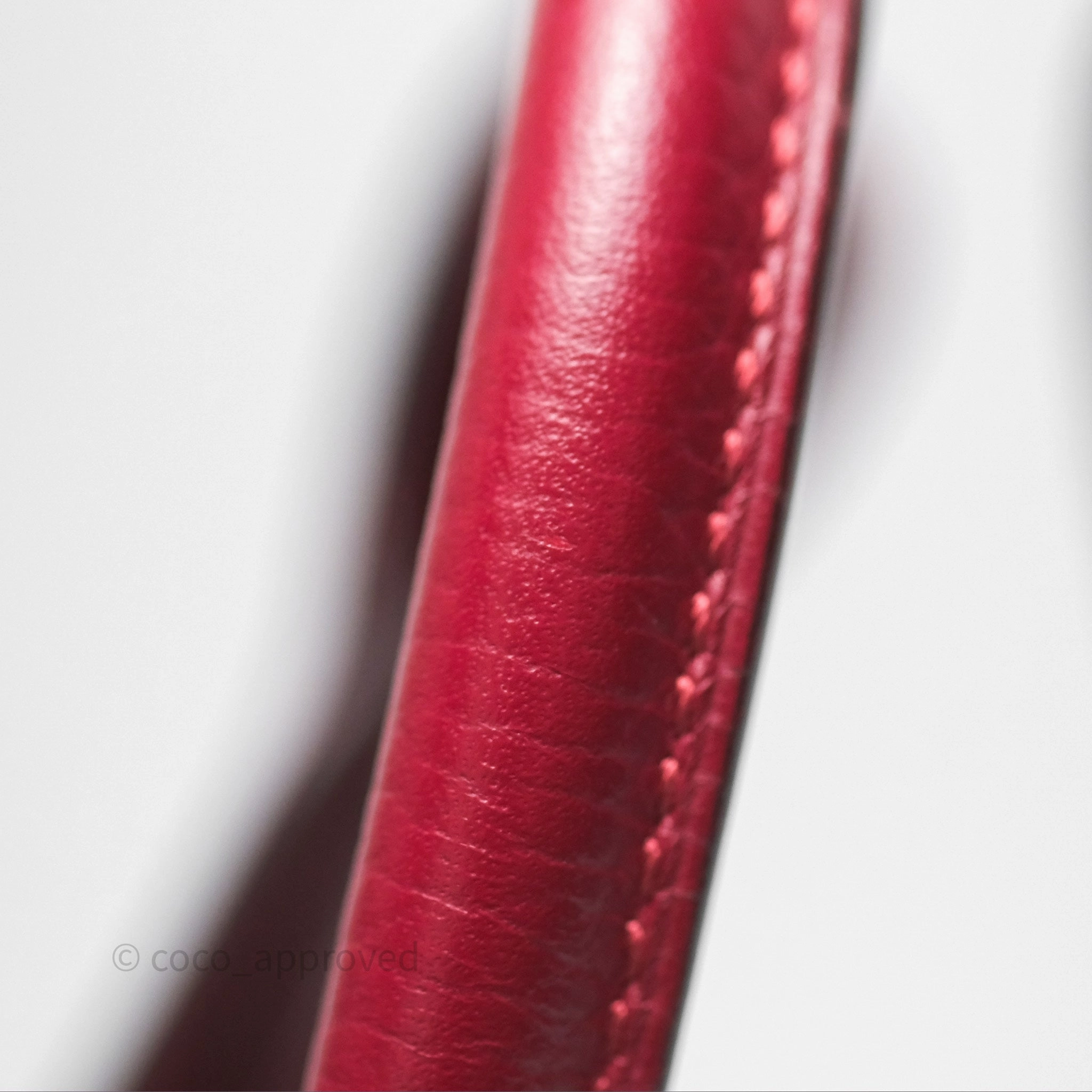 Herms Lindy 30 Rouge Grenat K1 Clemence Gold Hardware