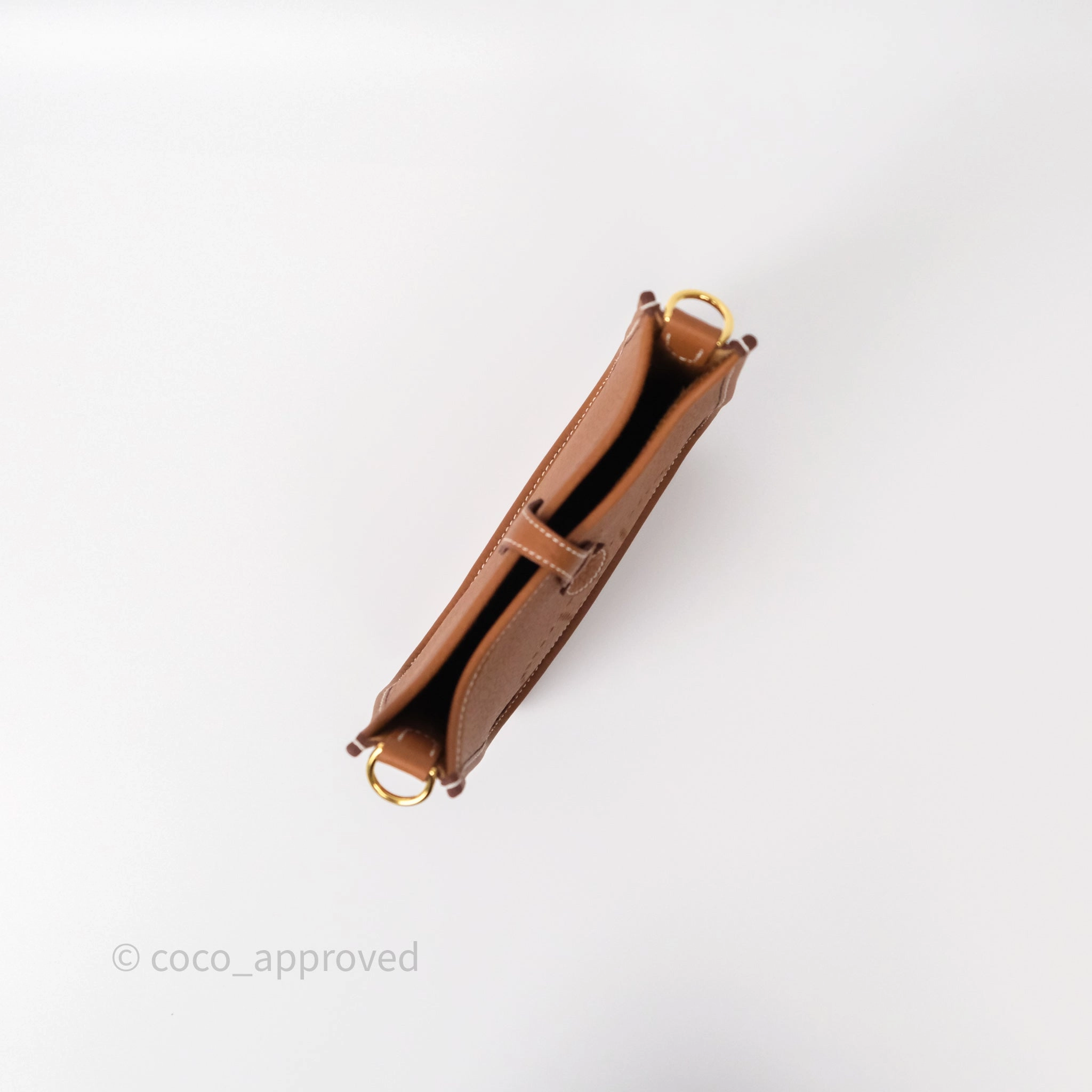 Herms Mini Evelyne 16 Amazone Gold 37 Clemence Gold Hardware