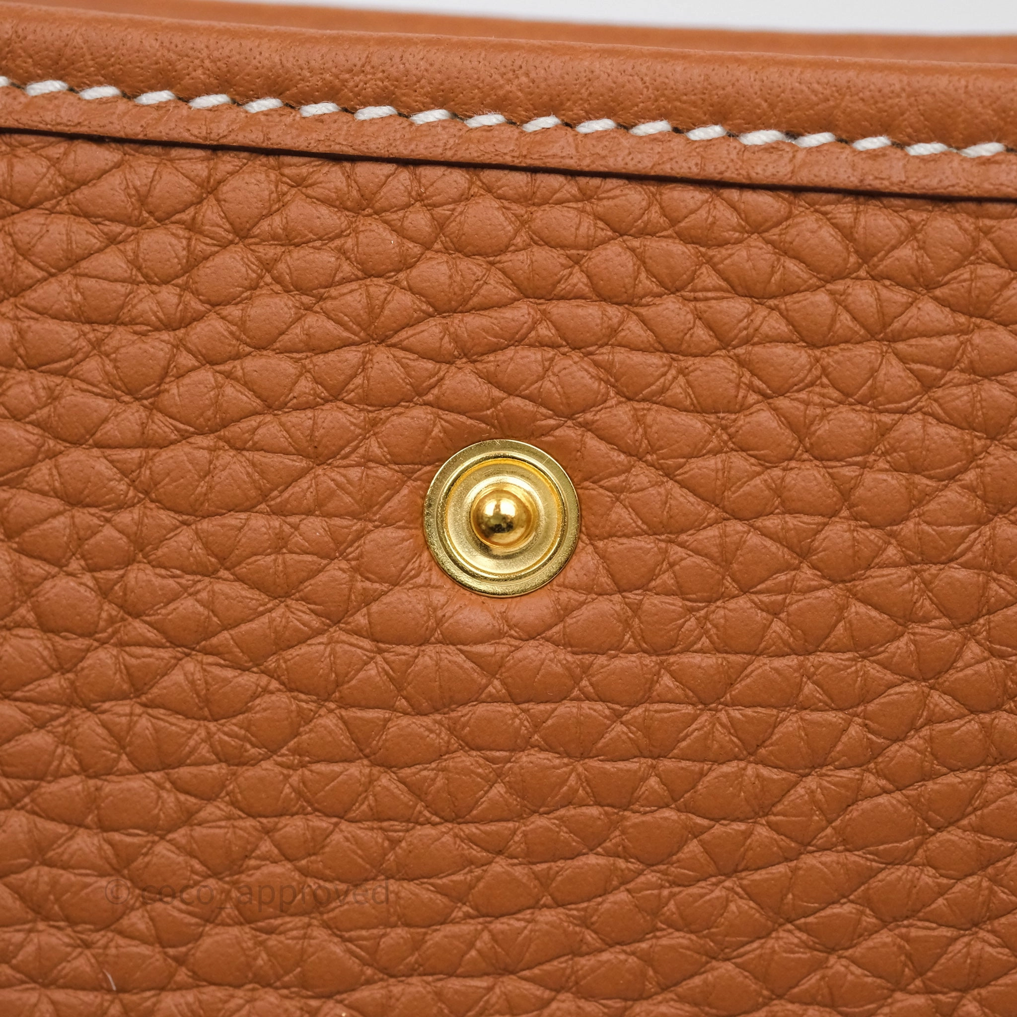 Herms Mini Evelyne 16 Amazone Gold 37 Clemence Gold Hardware
