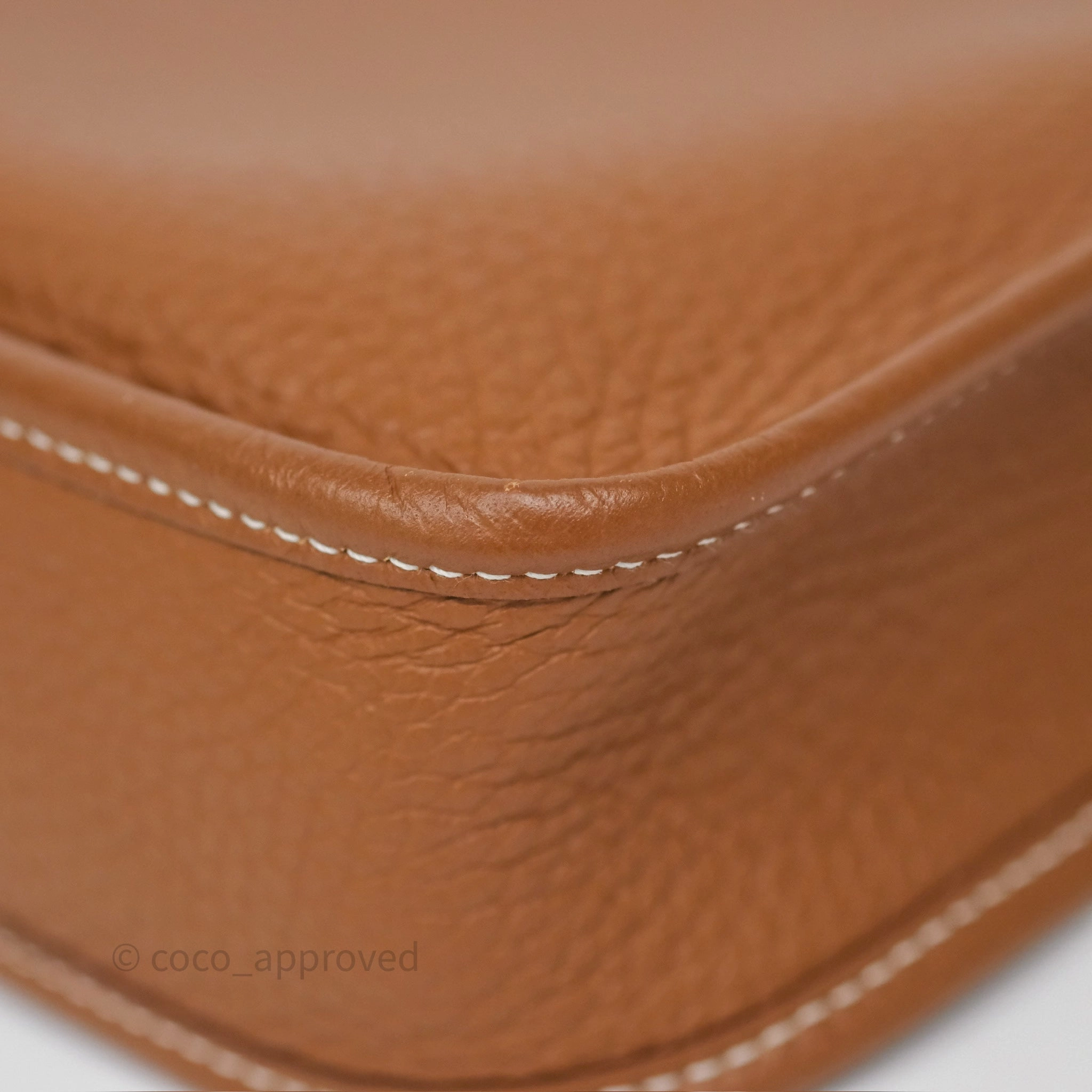 Herms Mini Evelyne 16 Amazone Gold 37 Clemence Palladium Hardware