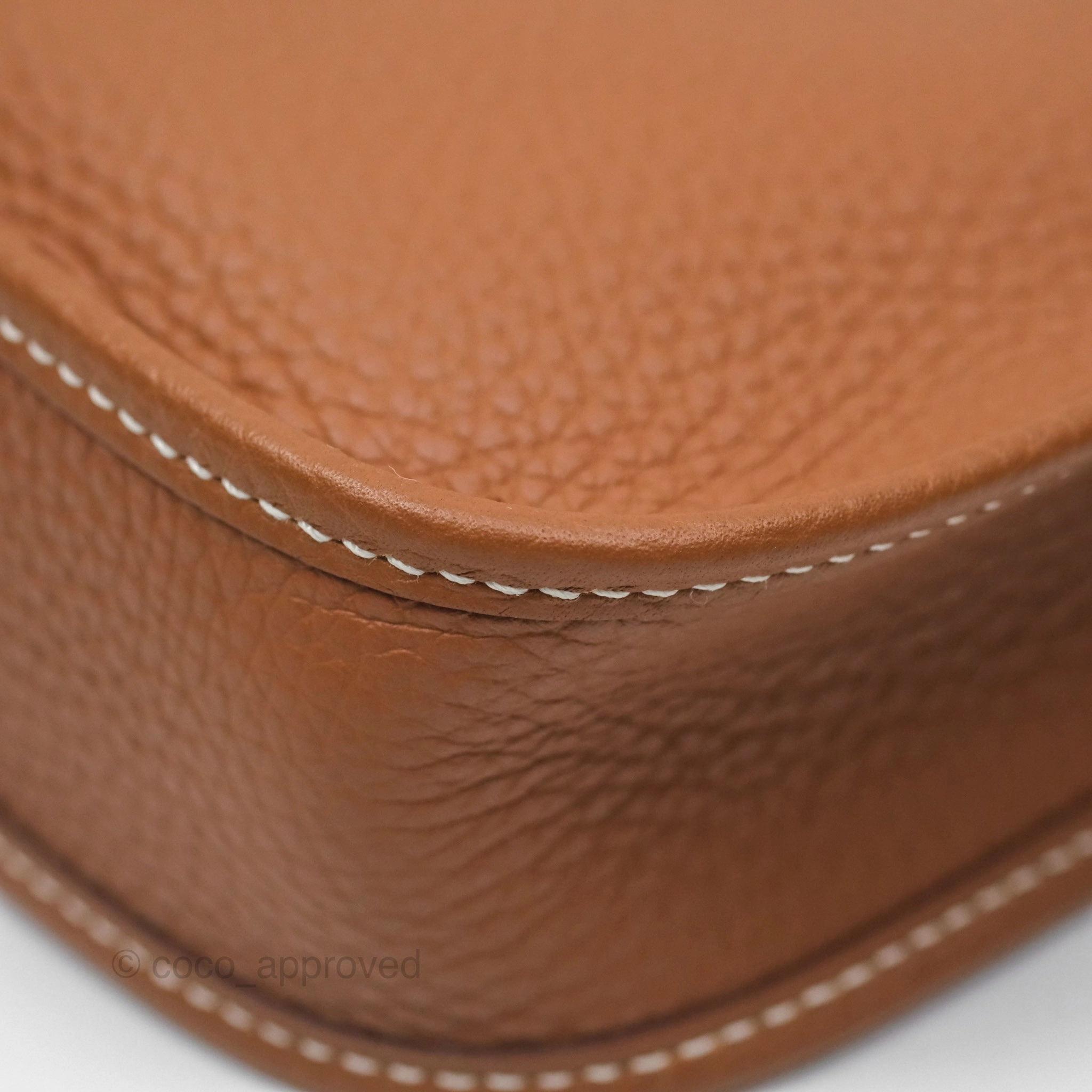 Herms Mini Evelyne 16 Amazone Gold Clemence Palladium Hardware
