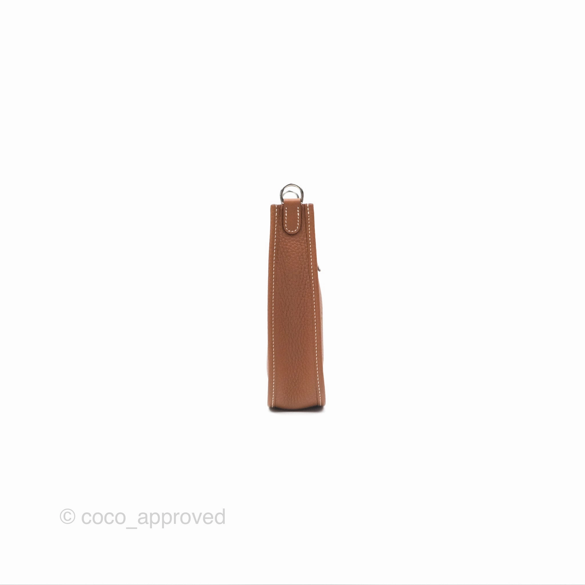 Herms Mini Evelyne 16 Amazone Gold Clemence Palladium Hardware