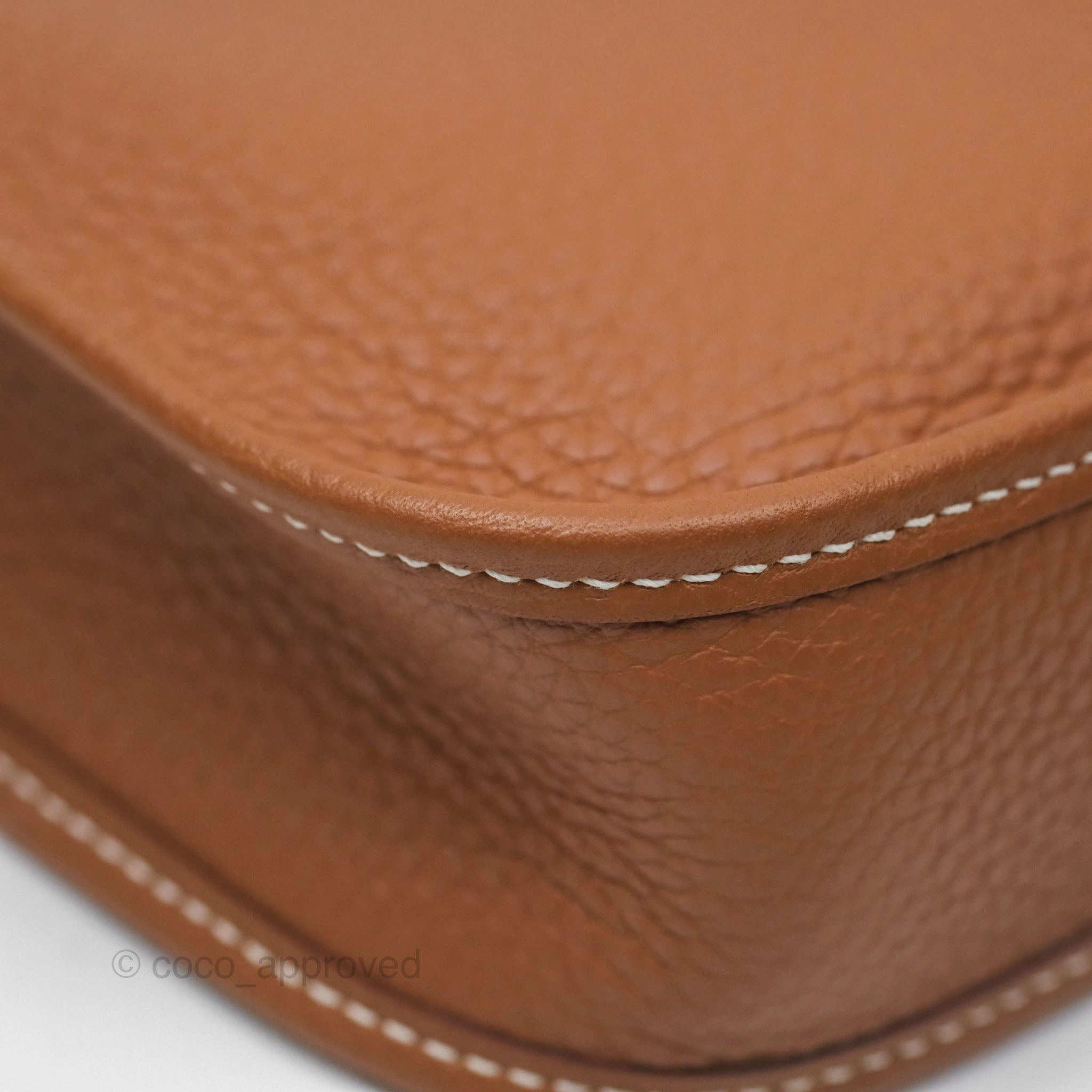 Herms Mini Evelyne 16 Amazone Gold Clemence Palladium Hardware