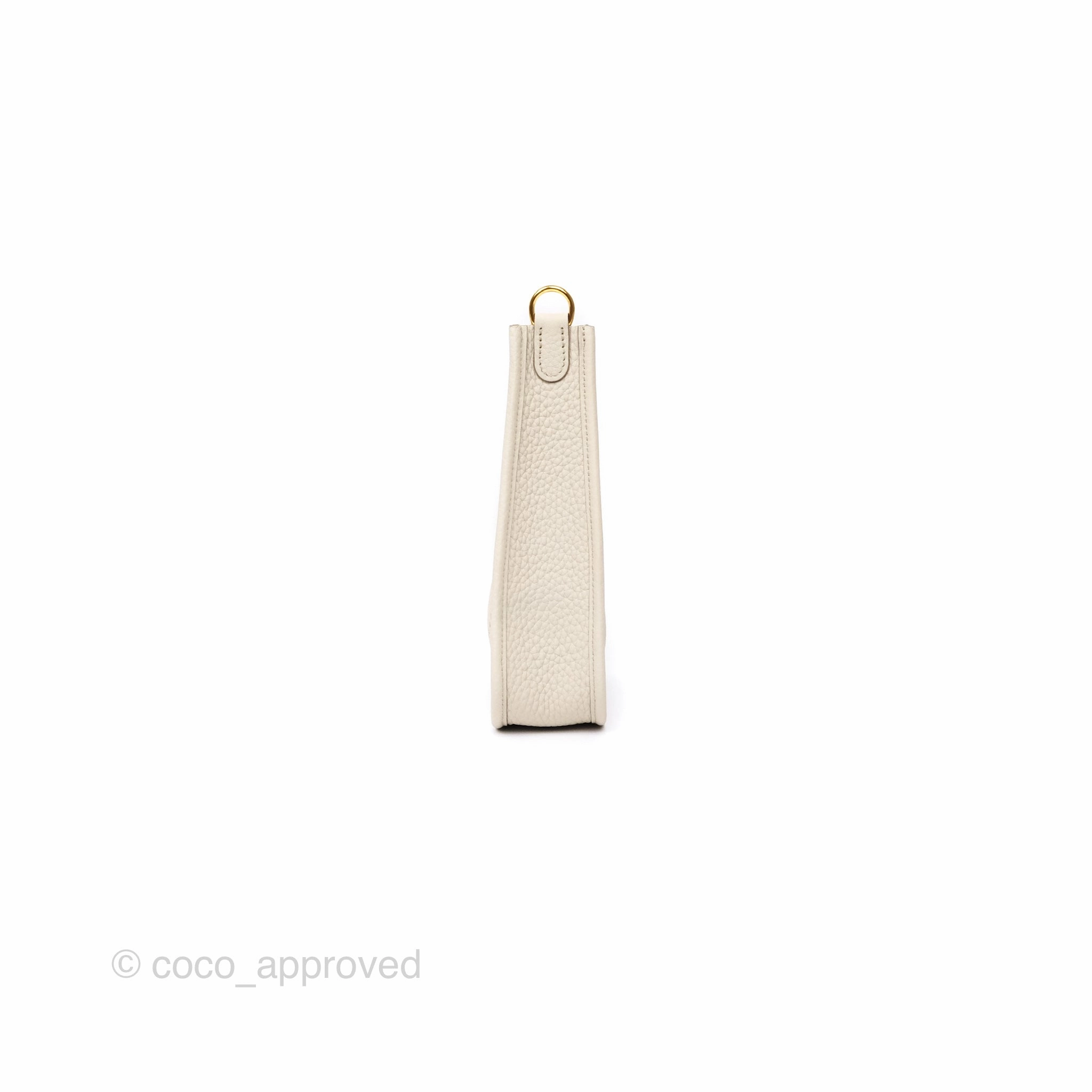 Herms Mini Evelyne 16 Beton 8L Clemence Gold Hardware
