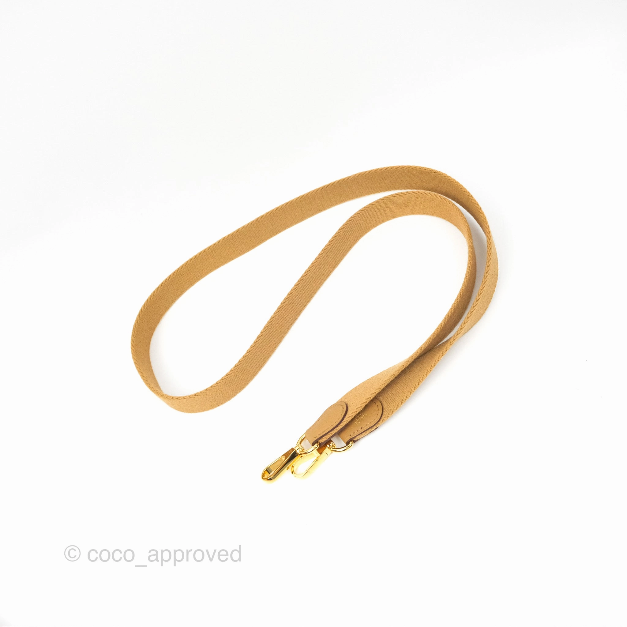 Herms Mini Evelyne 16 Biscuit 48 Camel Clemence Gold Hardware