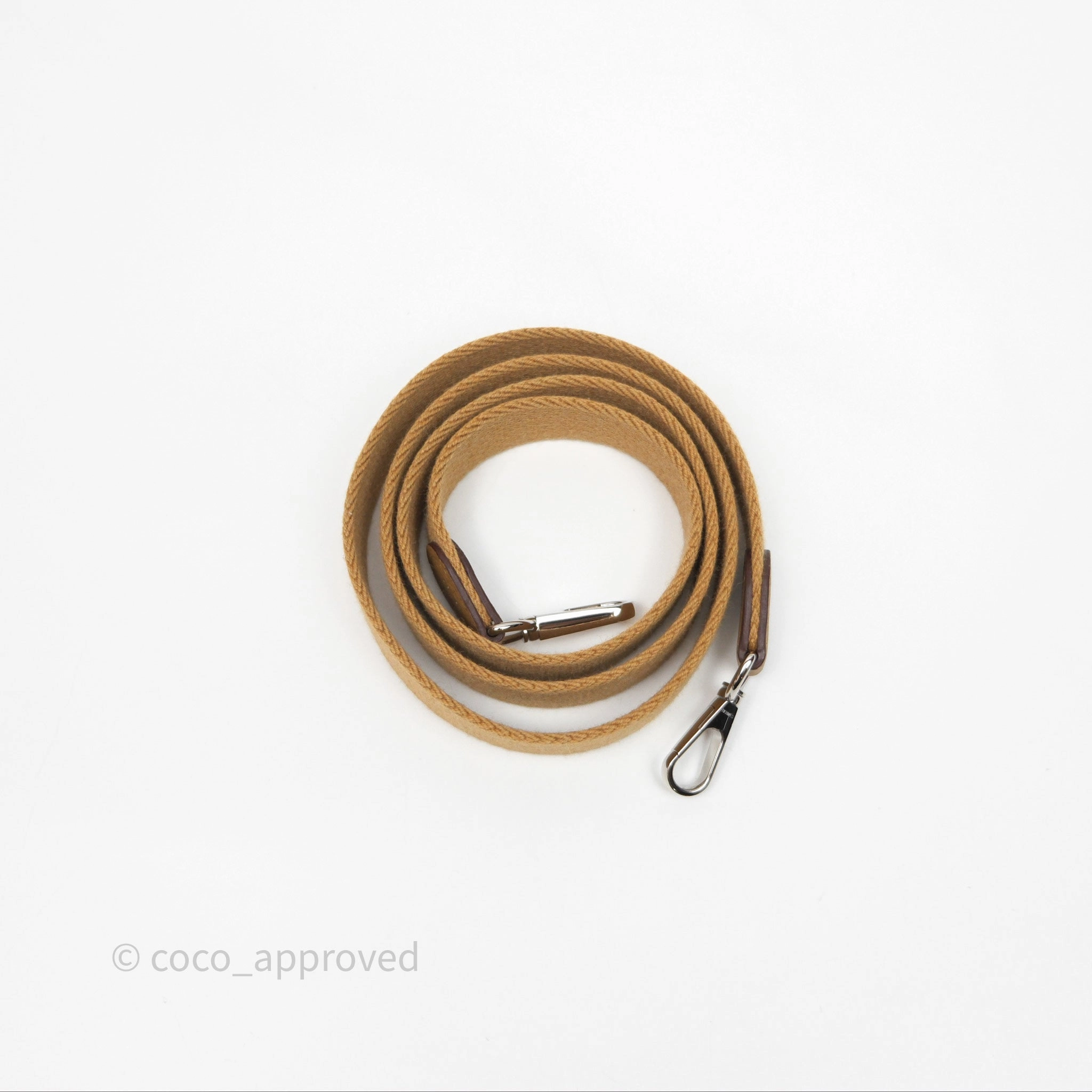 Herms Mini Evelyne 16 Biscuit 48 Clemence Palladium Hardware