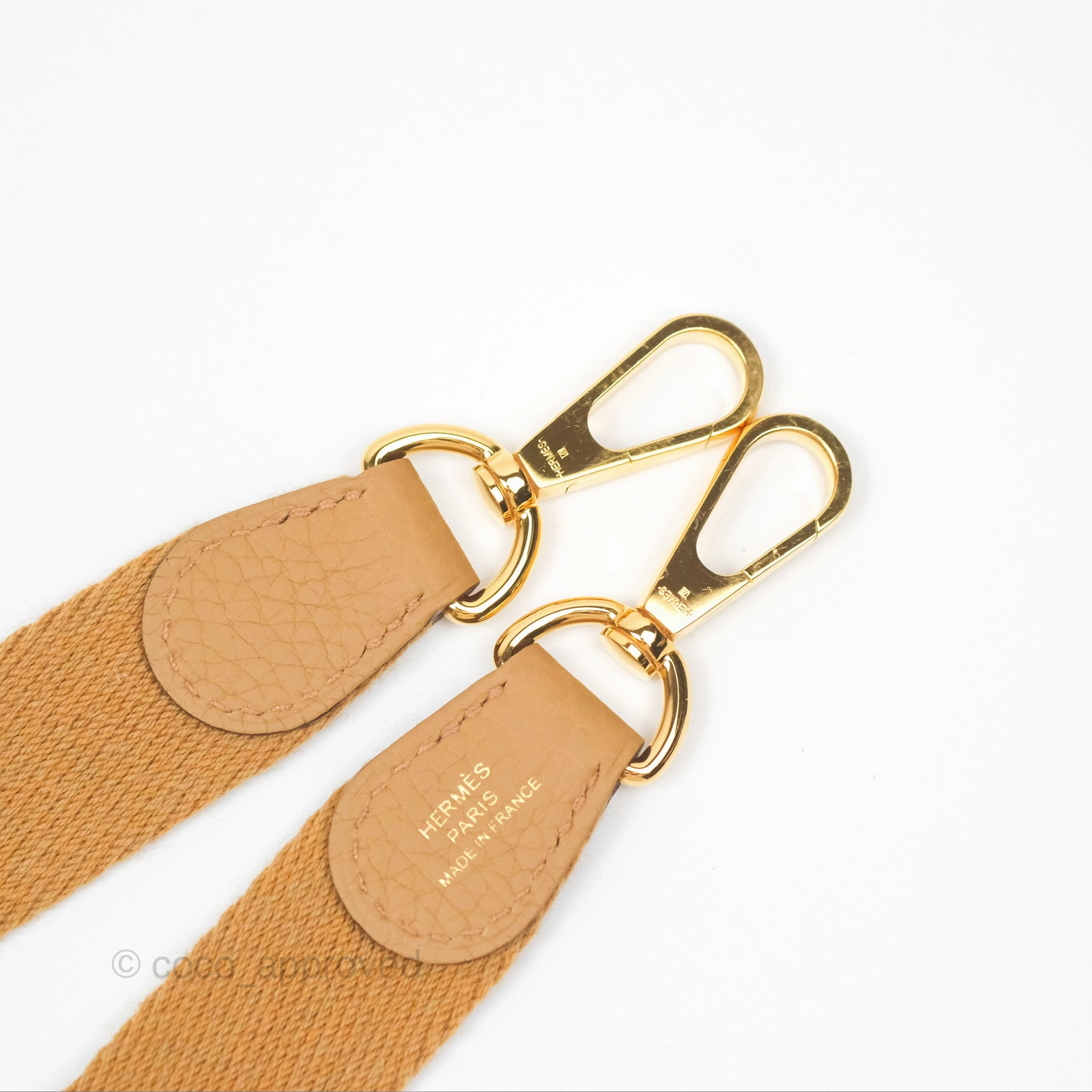 Herms Mini Evelyne 16 Biscuit 48 Taurillon Clemence Gold Hardware