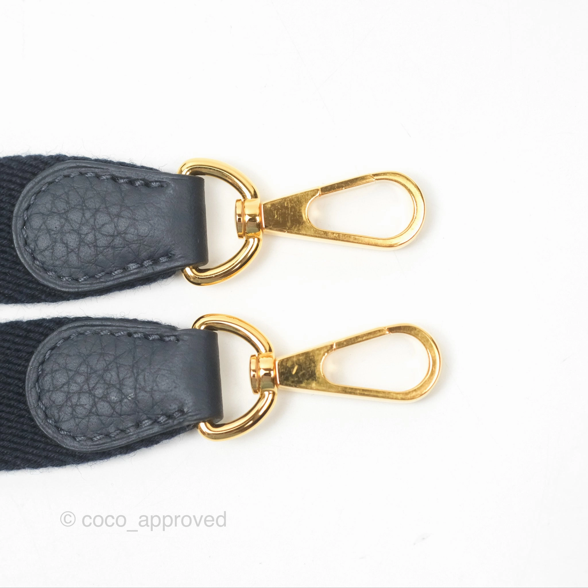 Herms Mini Evelyne 16 Bleu Nuit 2Z/ Bleu Indigo 76 Clemence Gold Hardware