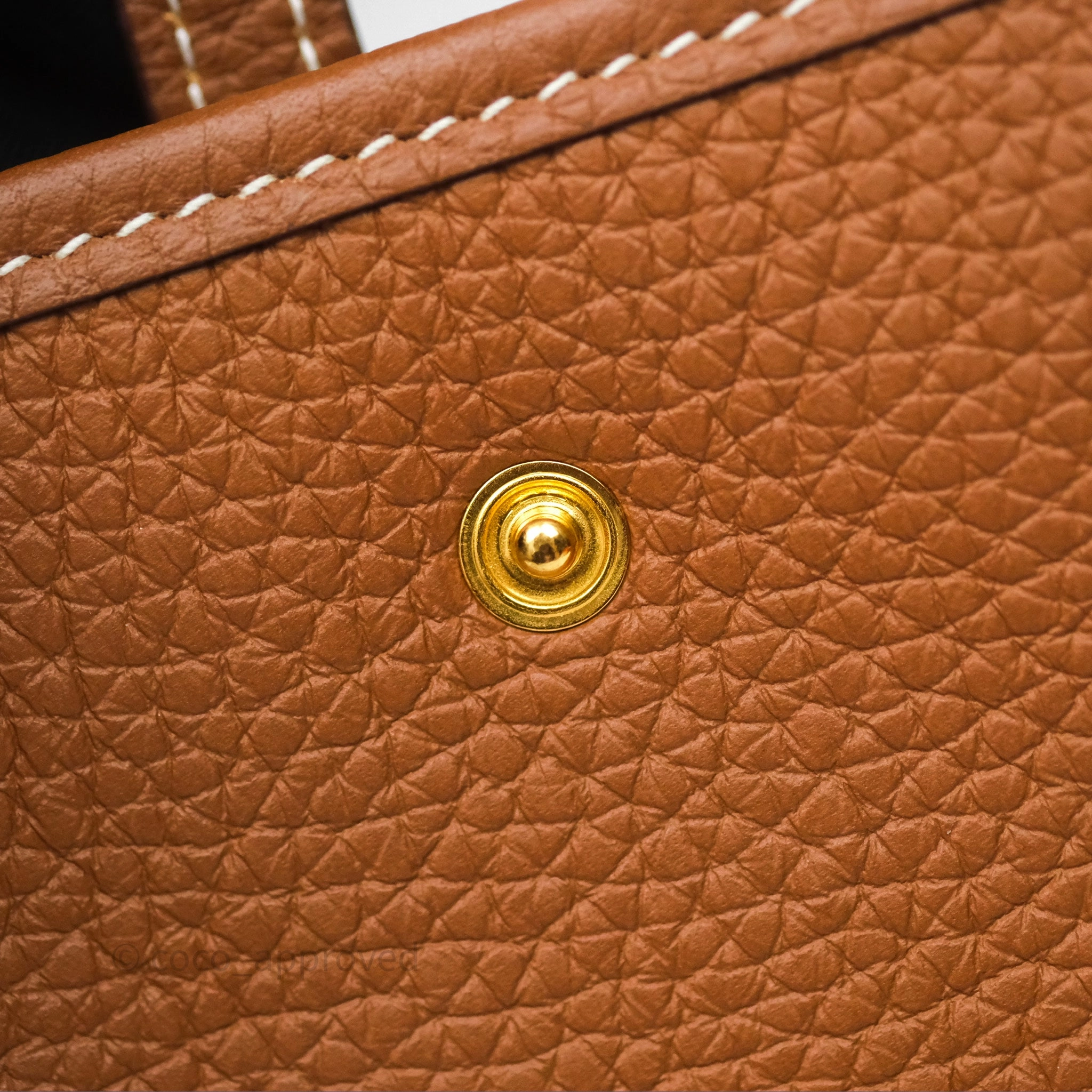 Herms Mini Evelyne 16 Gold 37 Clemence Gold Hardware
