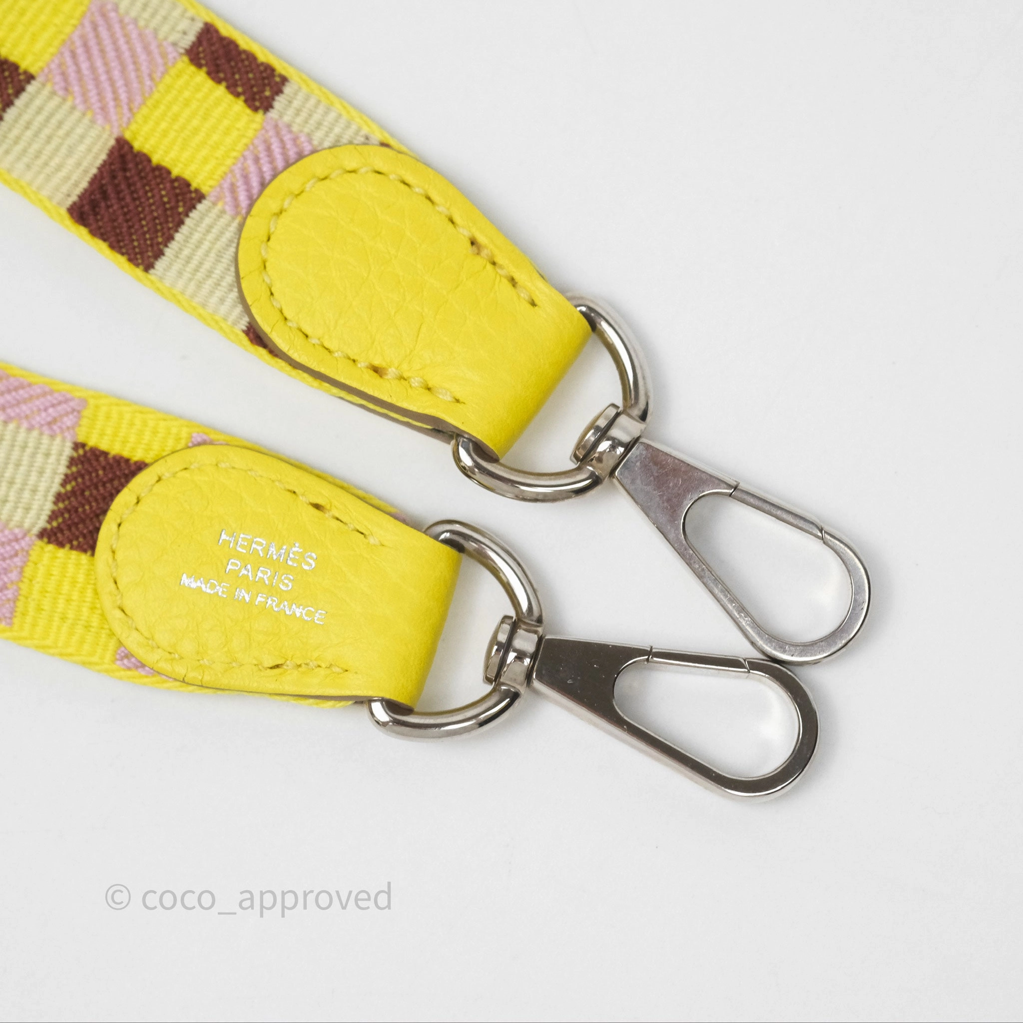 Herms Mini Evelyne 16 Lime Clemence Palladium Hardware
