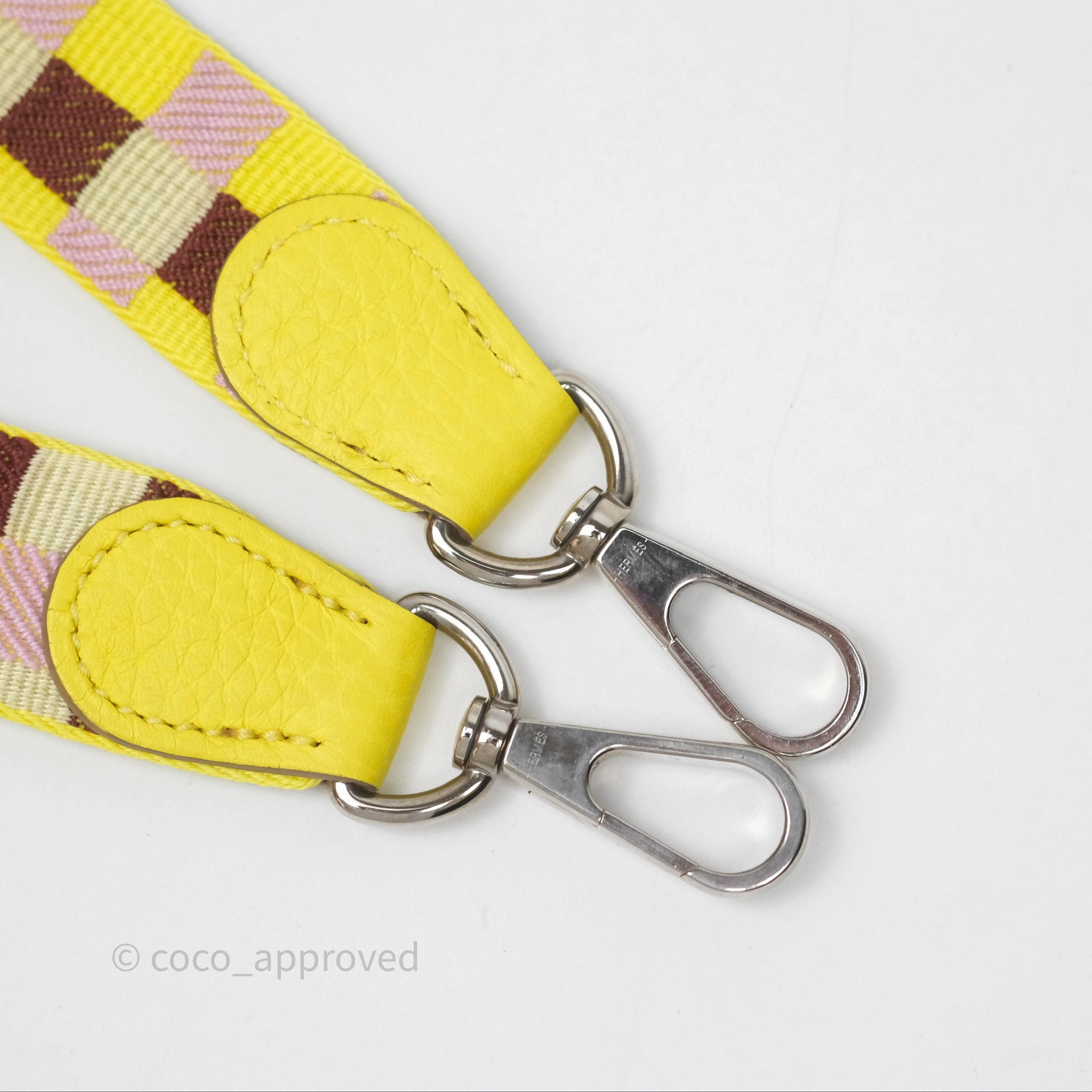 Herms Mini Evelyne 16 Lime Clemence Palladium Hardware