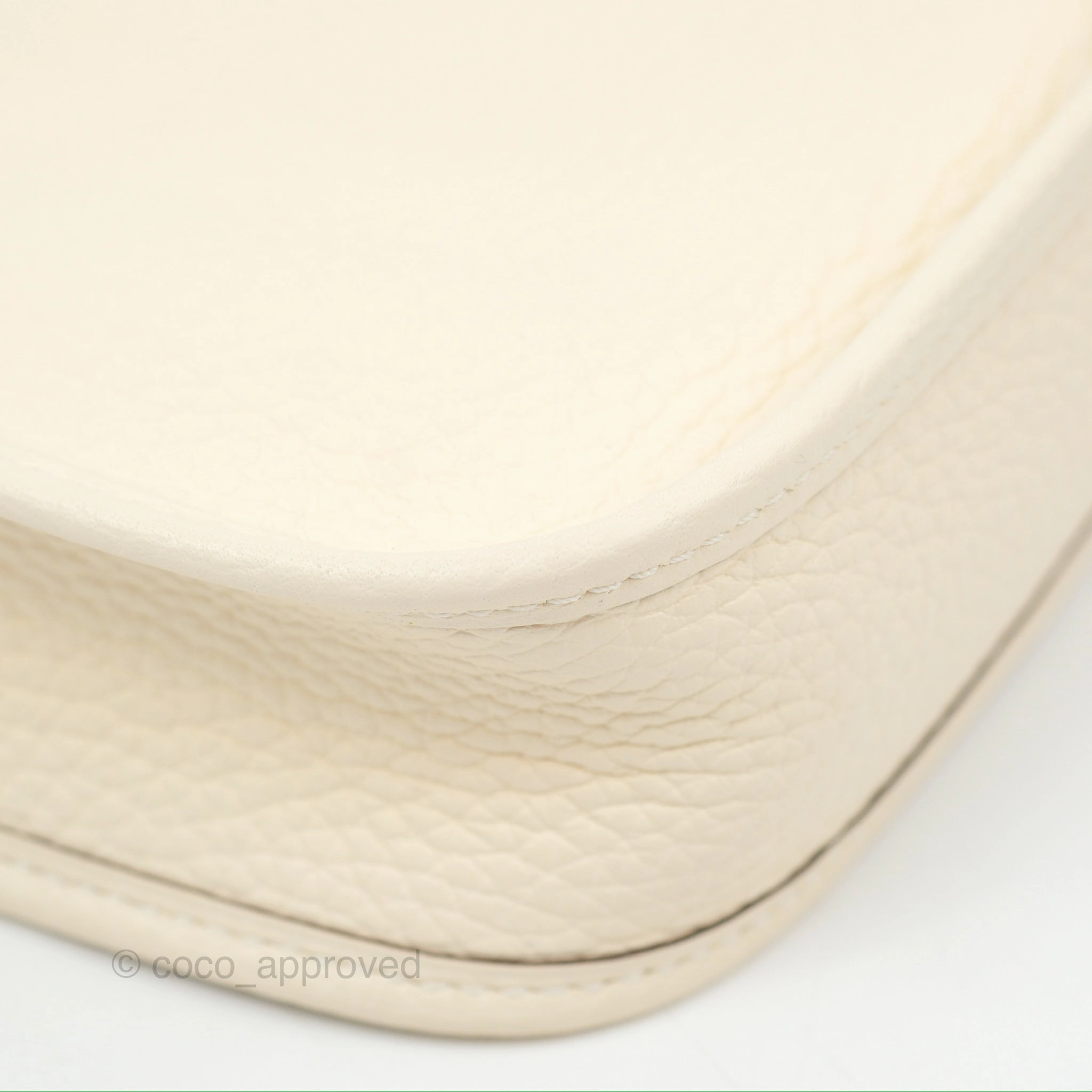 Herms Mini Evelyne 16 Nata Clemence Palladium Hardware