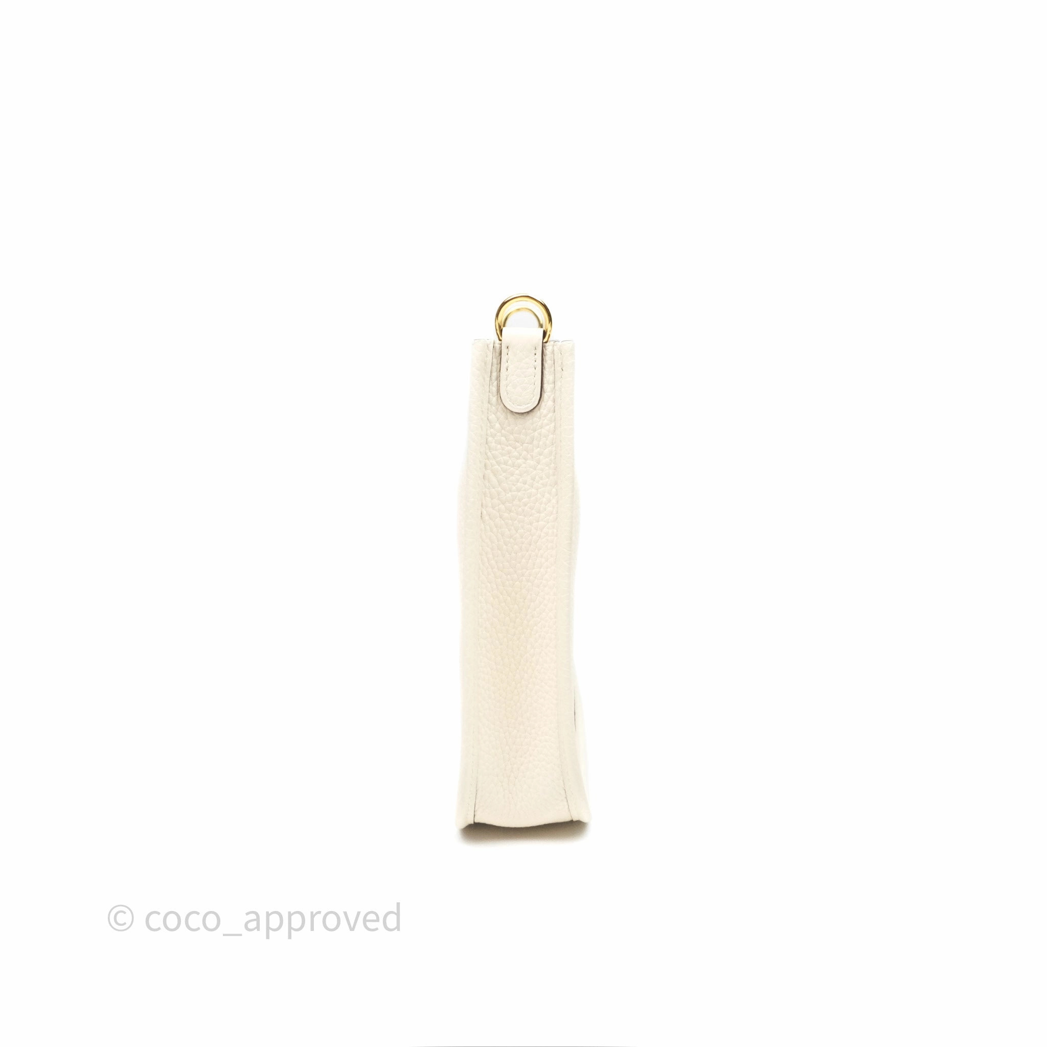 Herms Mini Evelyne 16 Nata I2 Clemence Gold Hardware