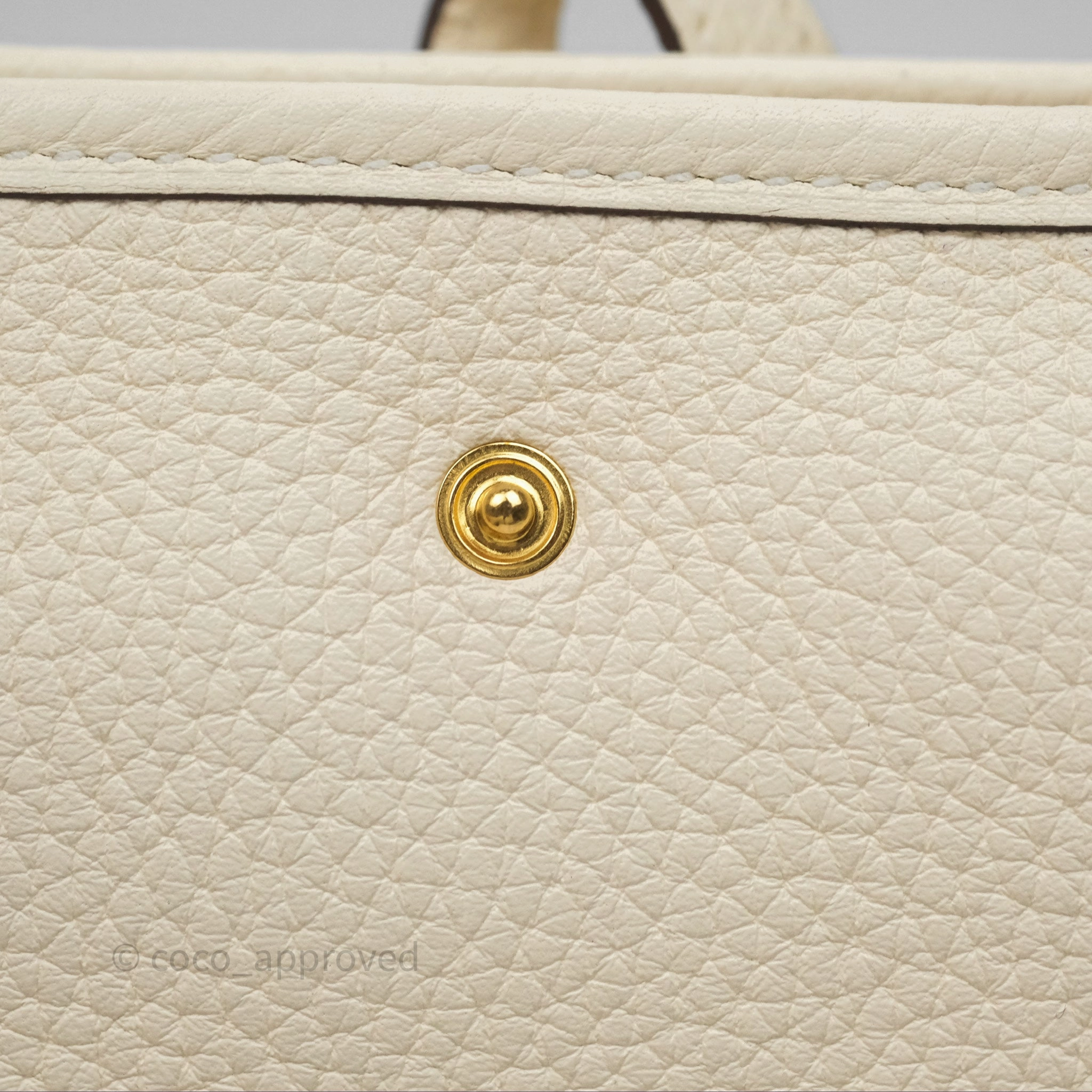 Herms Mini Evelyne 16 Nata I2 Clemence Gold Hardware