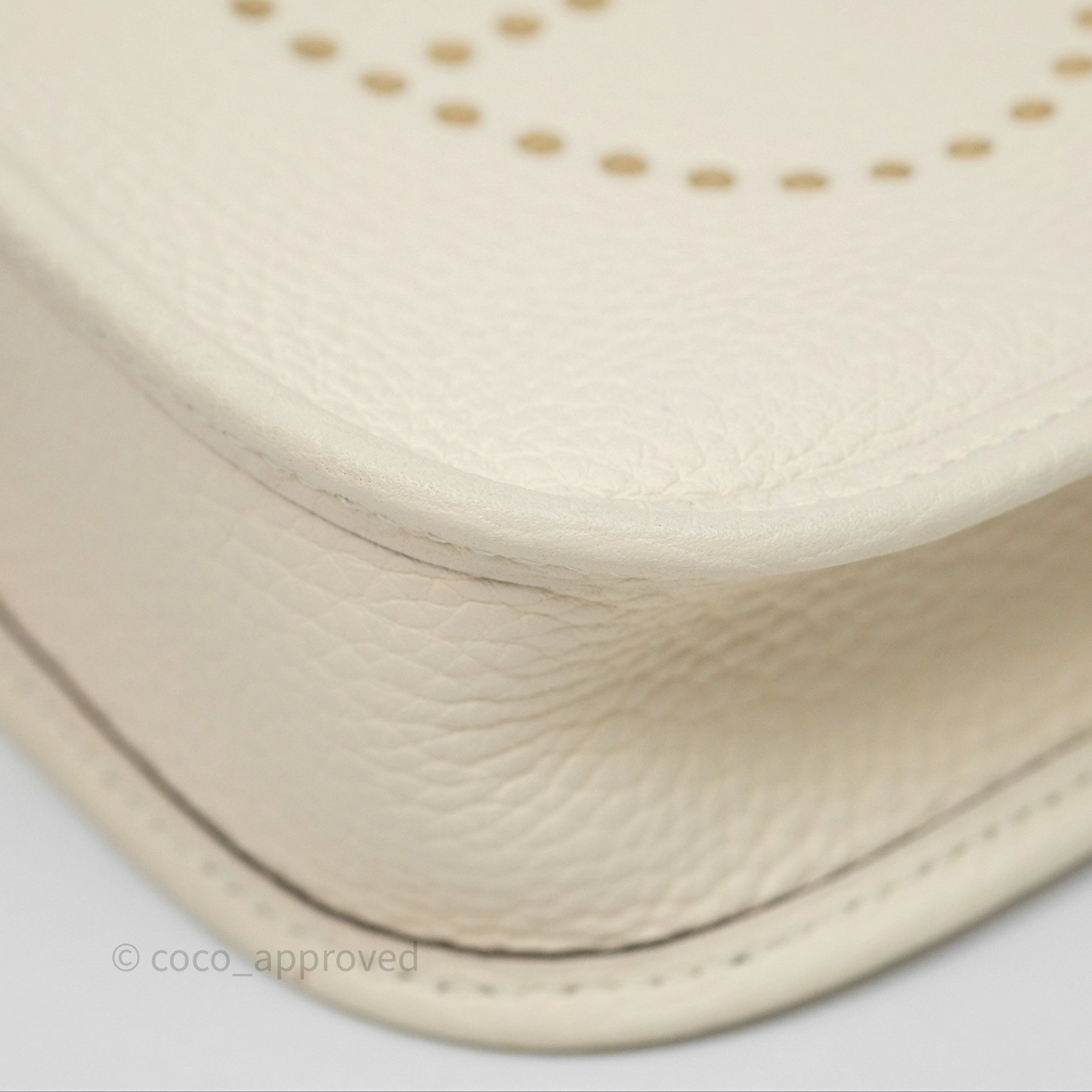 Herms Mini Evelyne 16 Nata I2 Clemence Gold Hardware