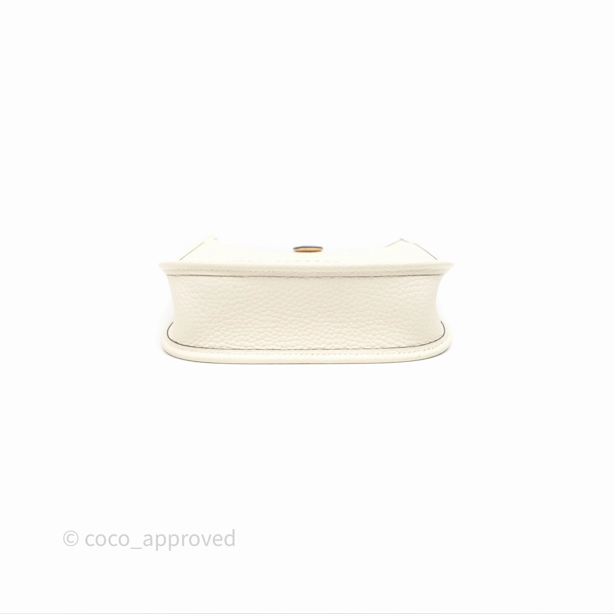 Herms Mini Evelyne 16 Nata I2 Clemence Gold Hardware