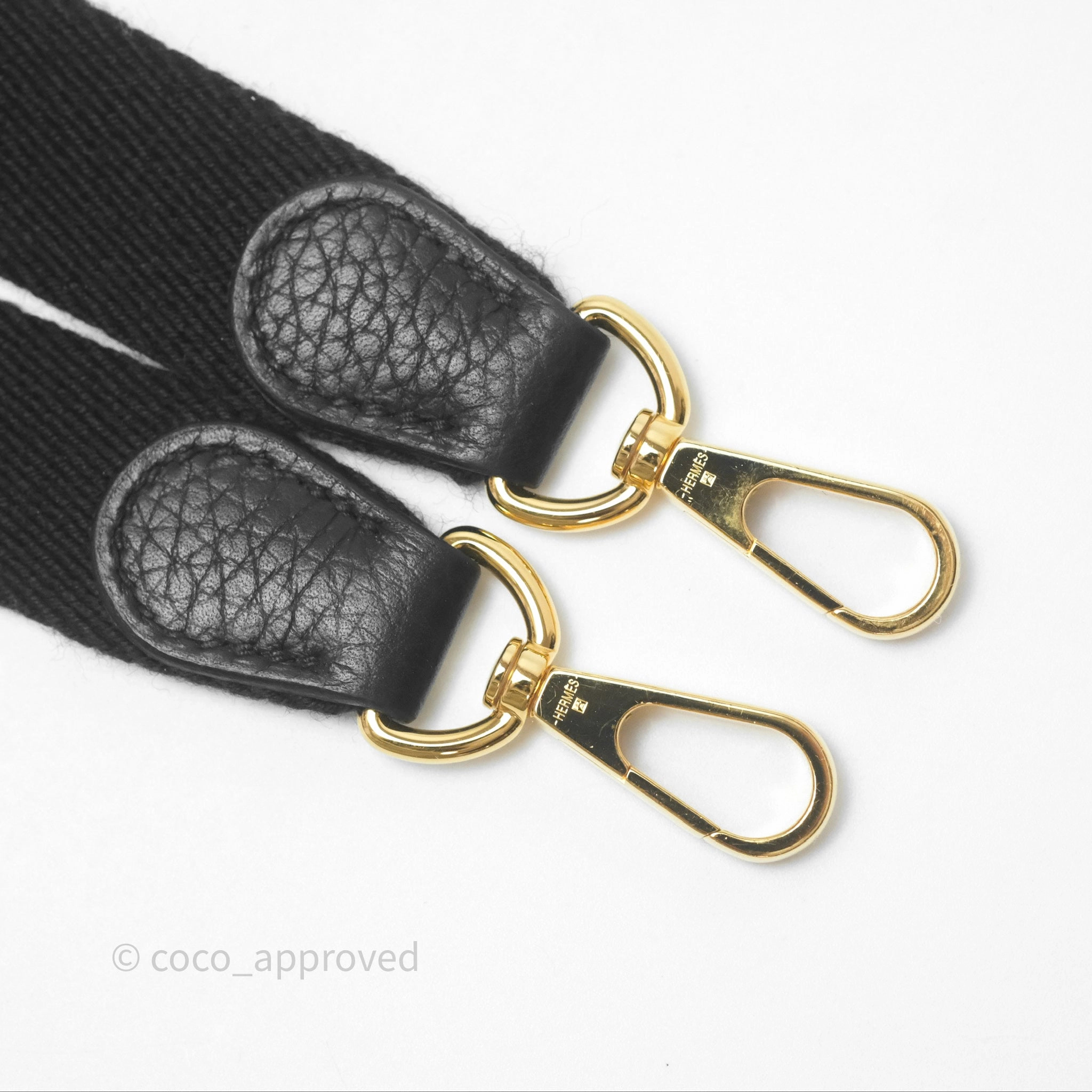 Herms Mini Evelyne 16 Noir 89 Clemence Gold Hardware