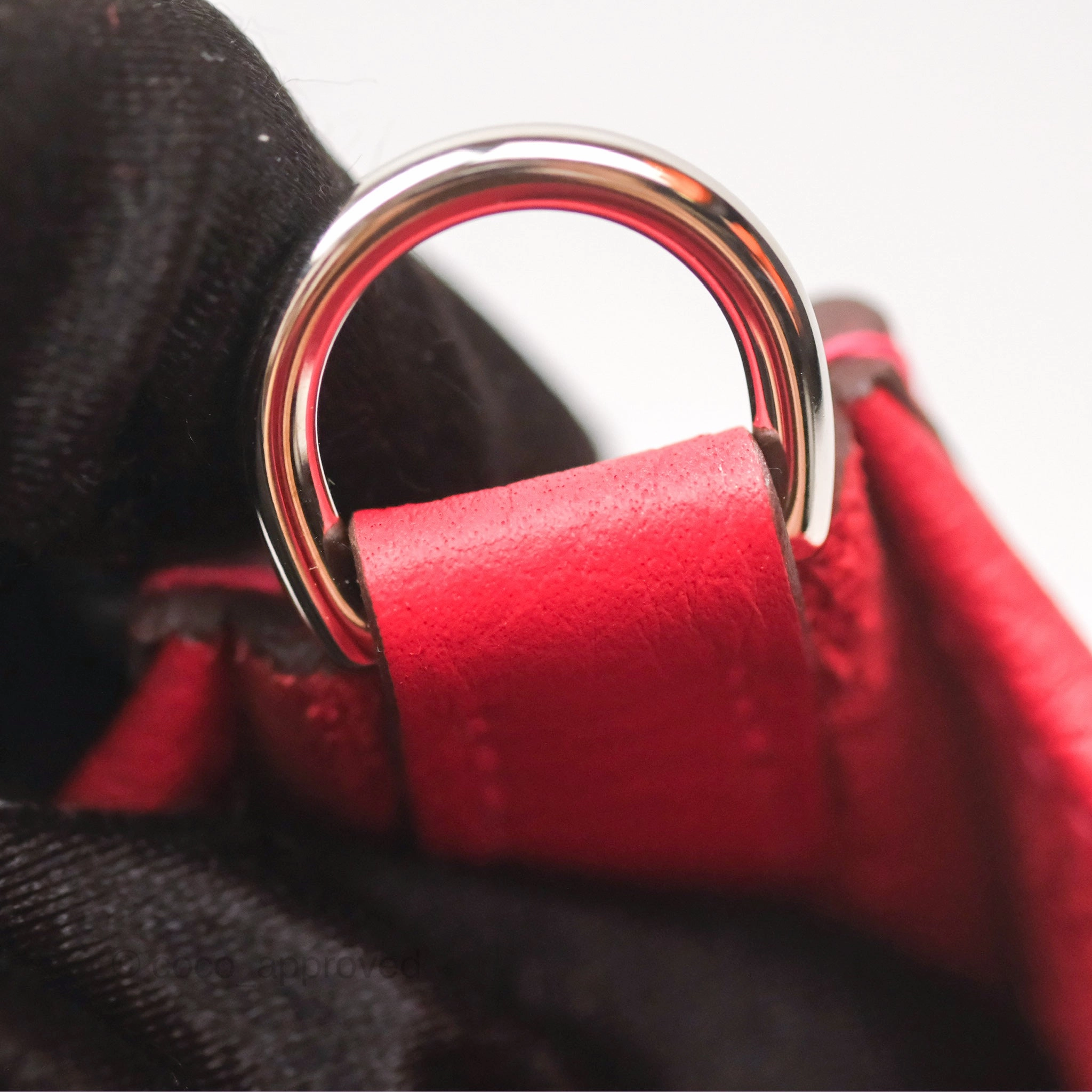 Herms Mini Evelyne 16 Rouge Clemence Palladium Hardware