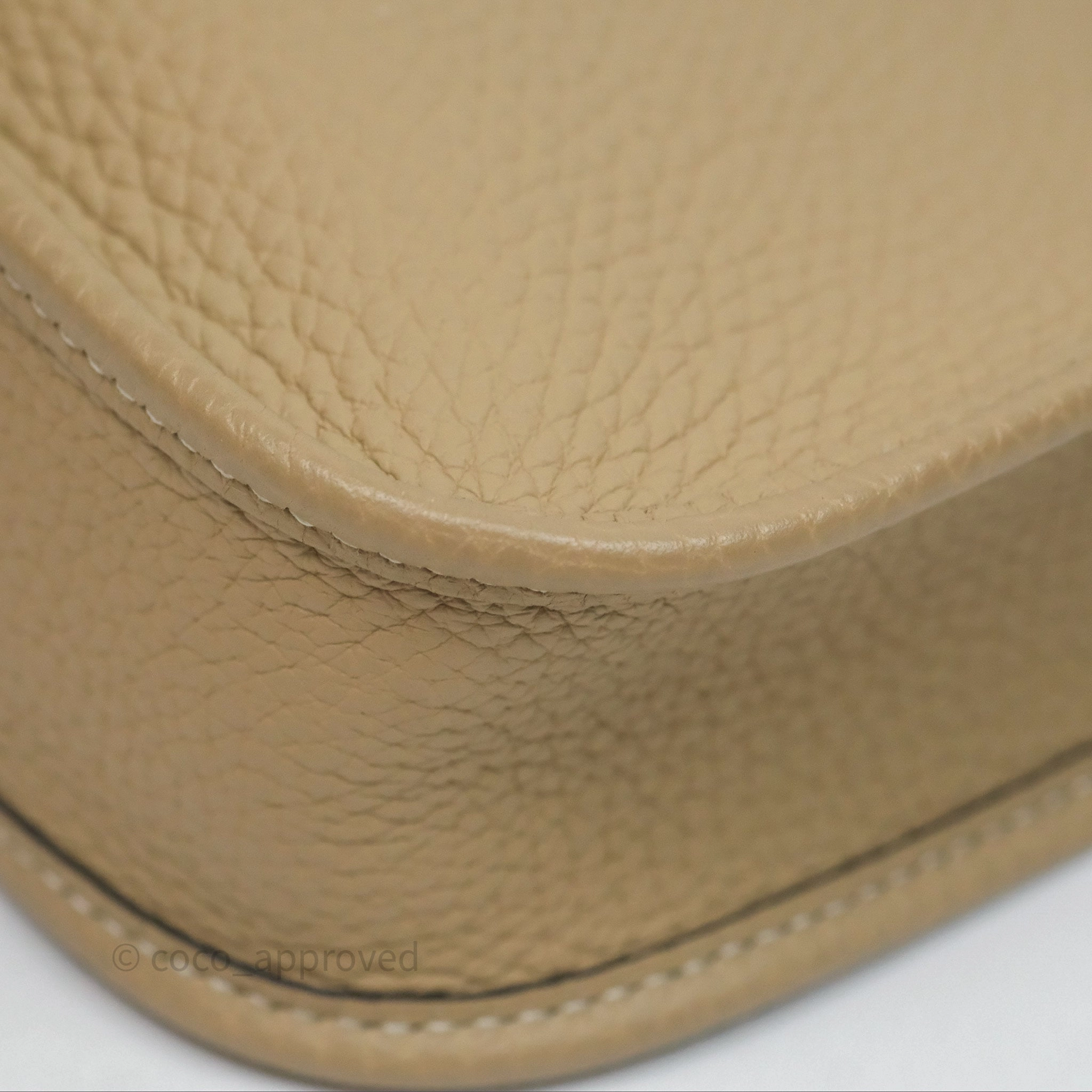 Herms Mini Evelyne 16 Trench Clemence Palladium Hardware