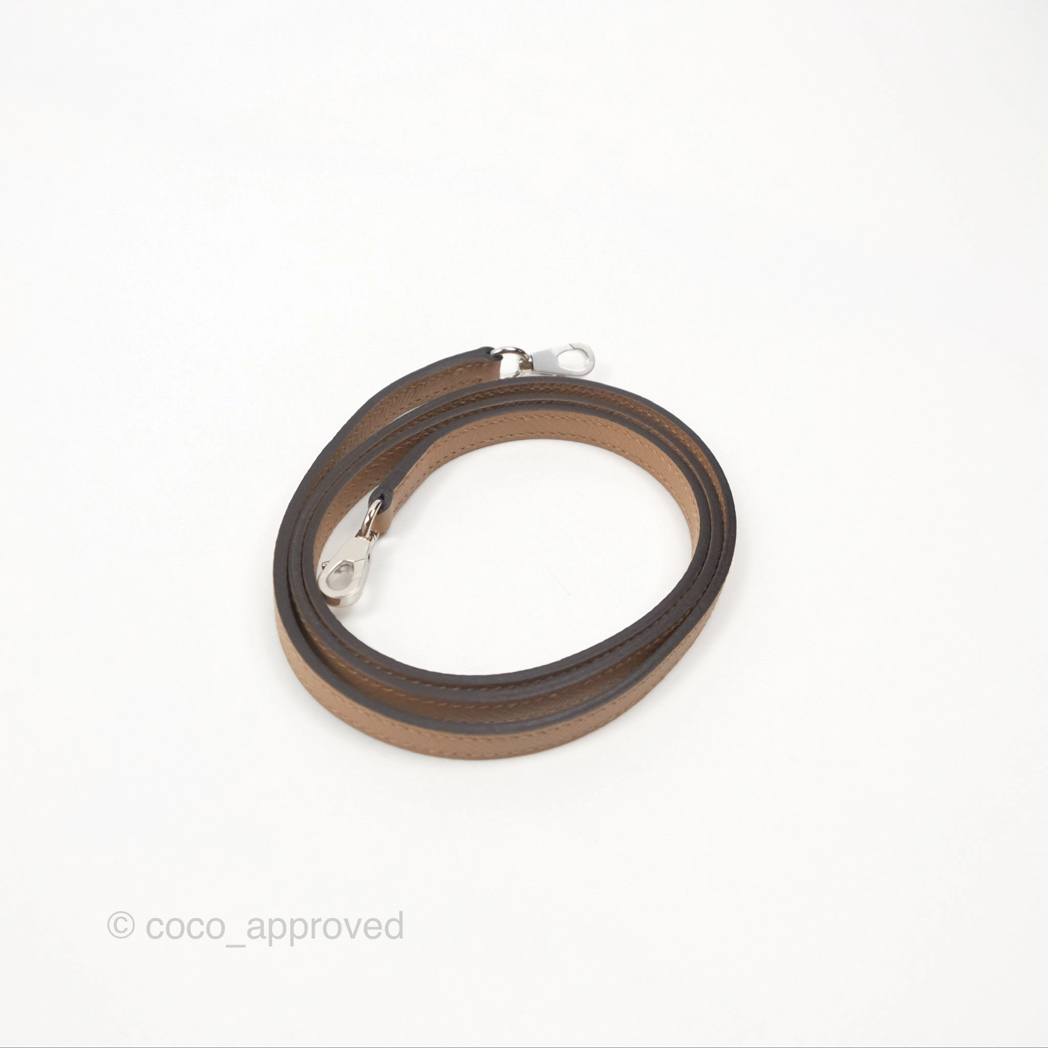 Herms Mini Kelly II Chai 0M Epsom Palladium Hardware