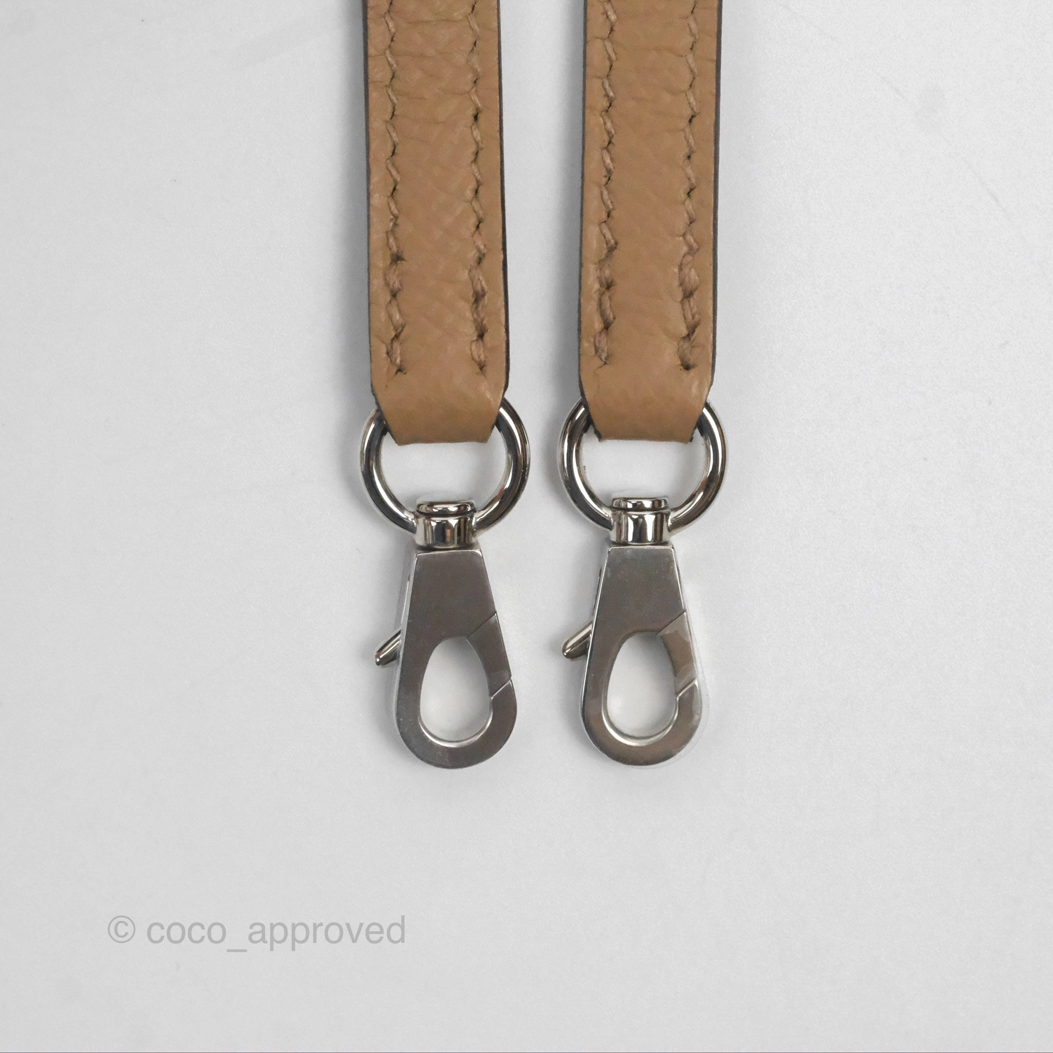 Herms Mini Kelly II Chai 0M Epsom Palladium Hardware