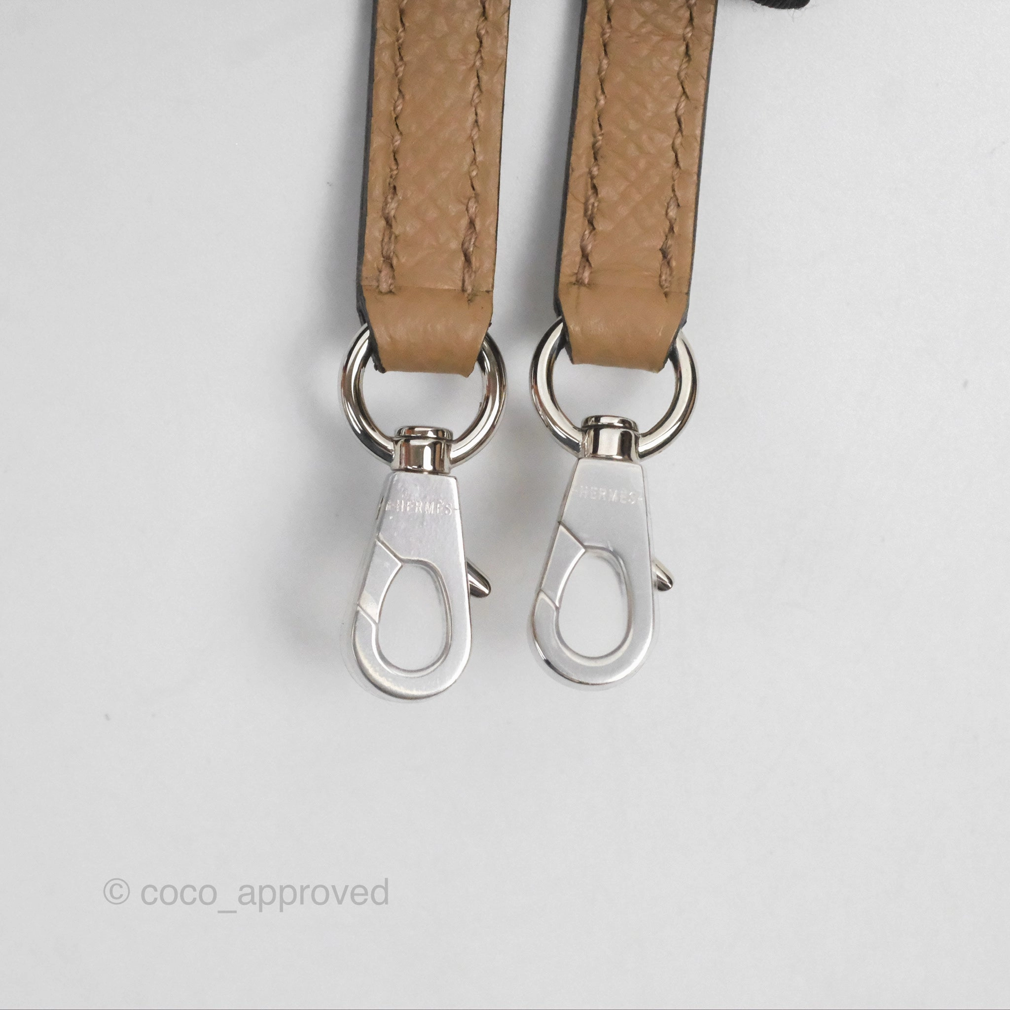 Herms Mini Kelly II Chai 0M Epsom Palladium Hardware