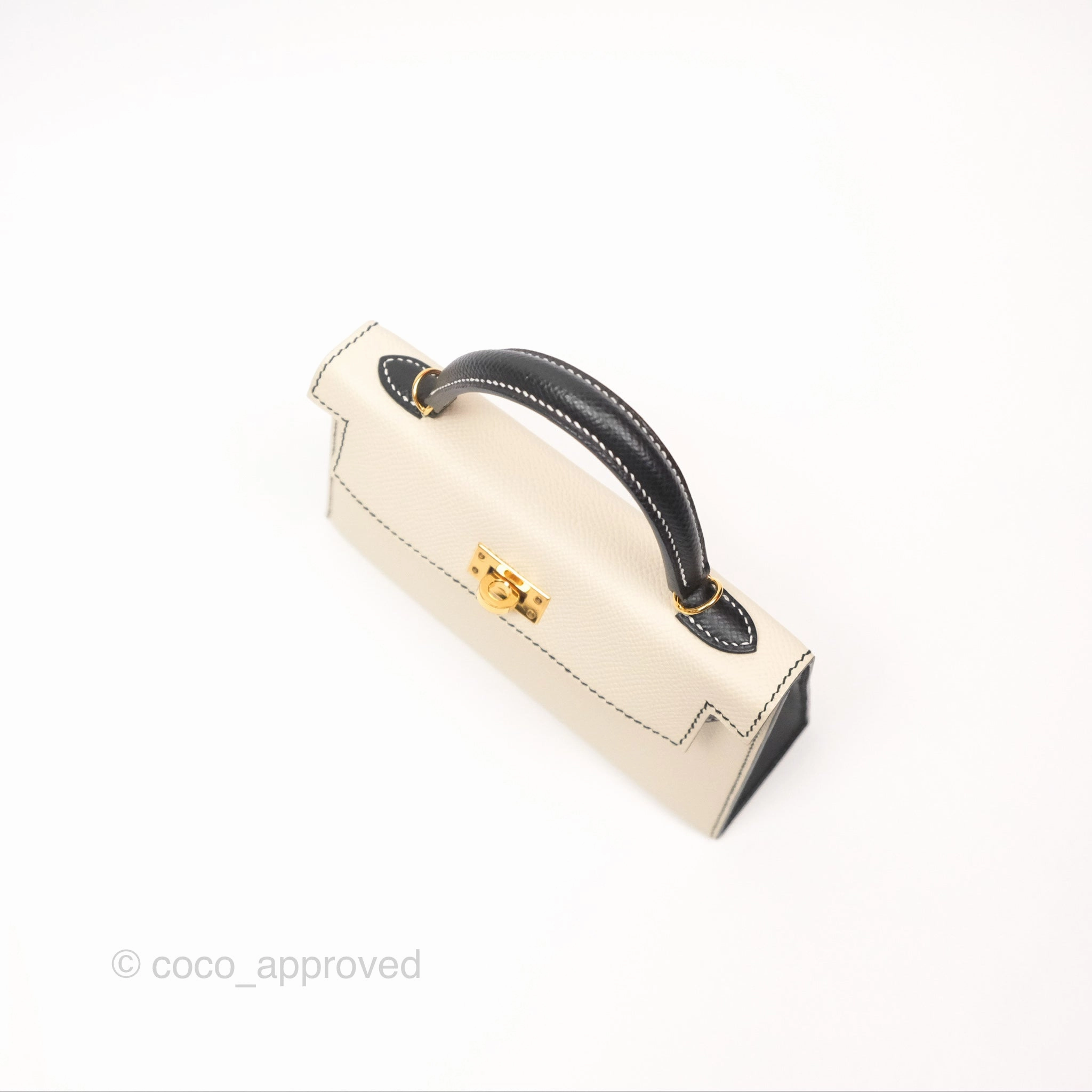 Herms Mini Kelly II HSS Epsom Gold Hardware
