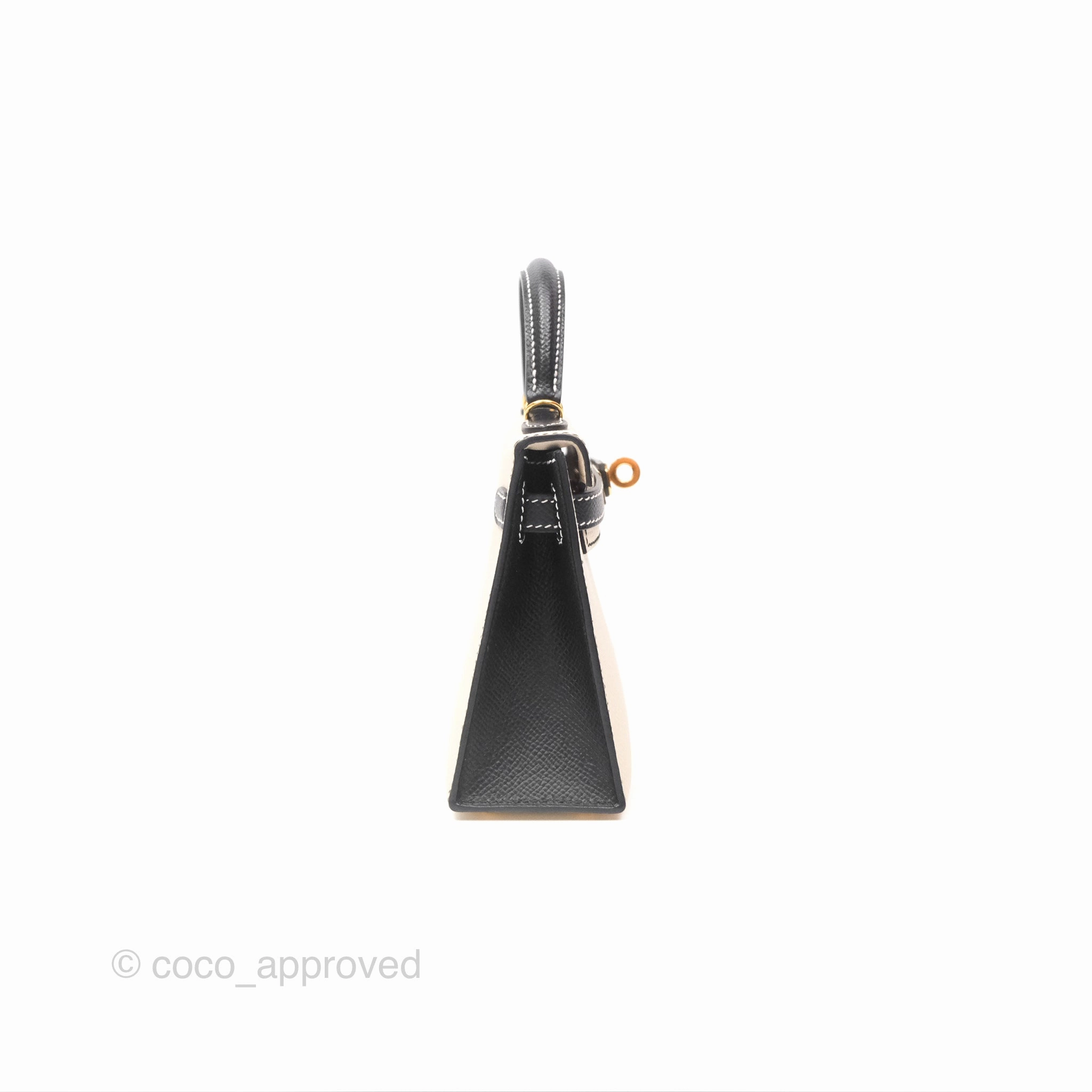 Herms Mini Kelly II HSS Epsom Gold Hardware