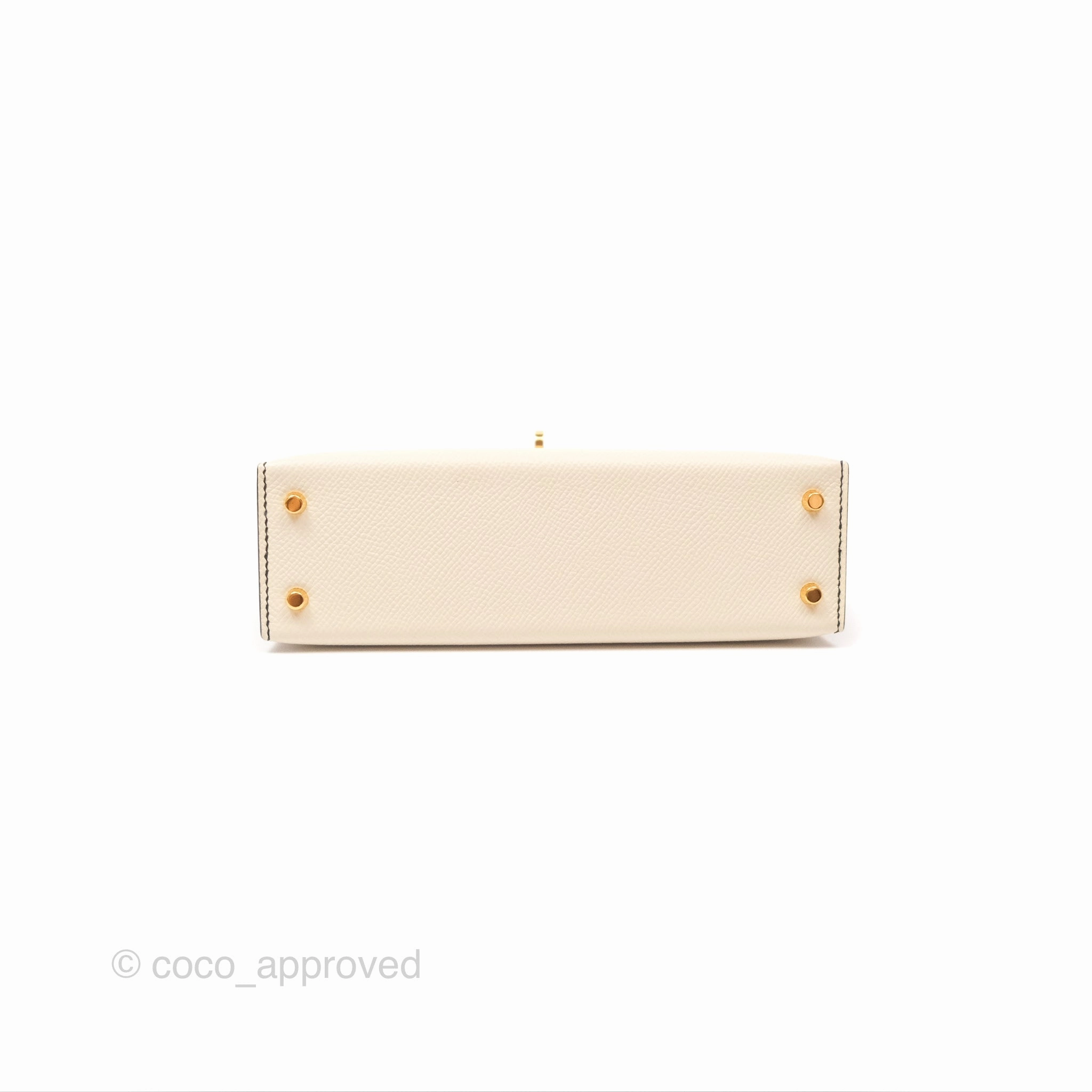 Herms Mini Kelly II HSS Epsom Gold Hardware