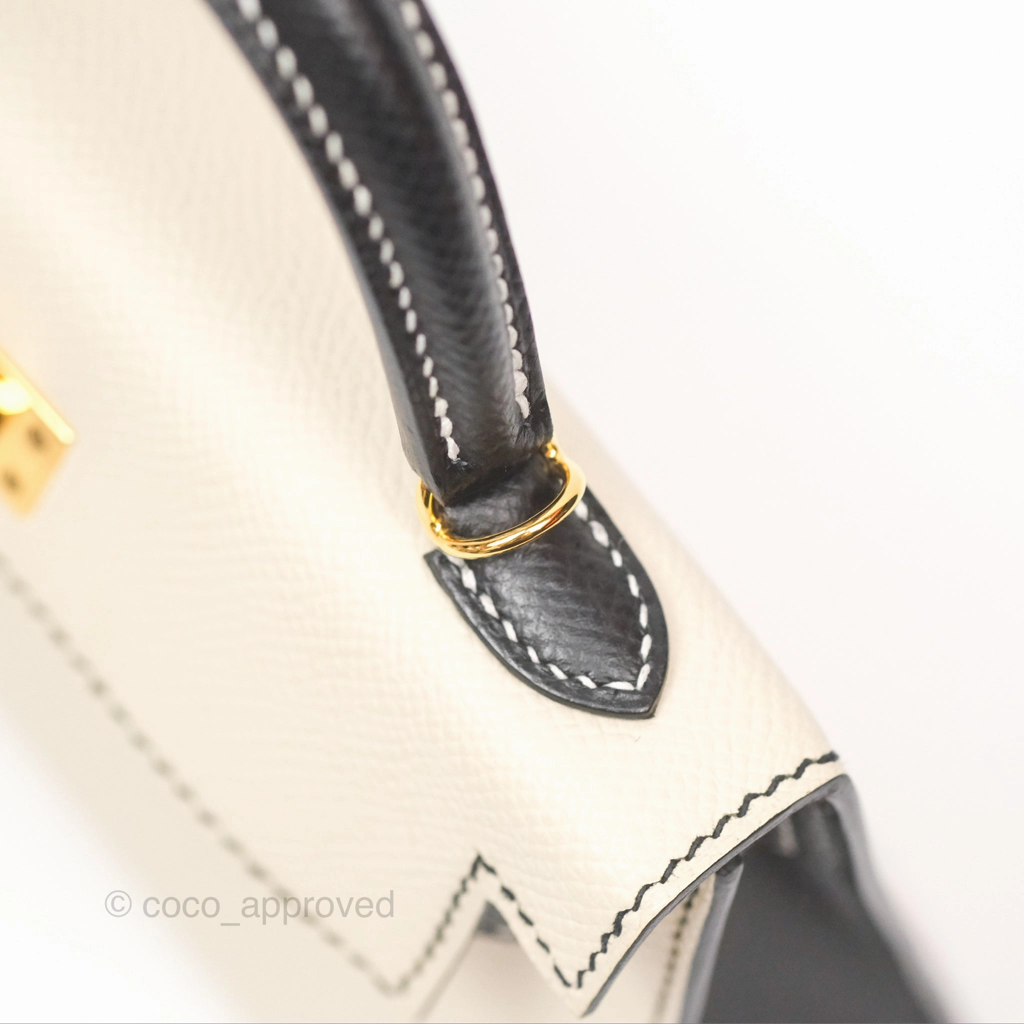 Herms Mini Kelly II HSS Epsom Gold Hardware