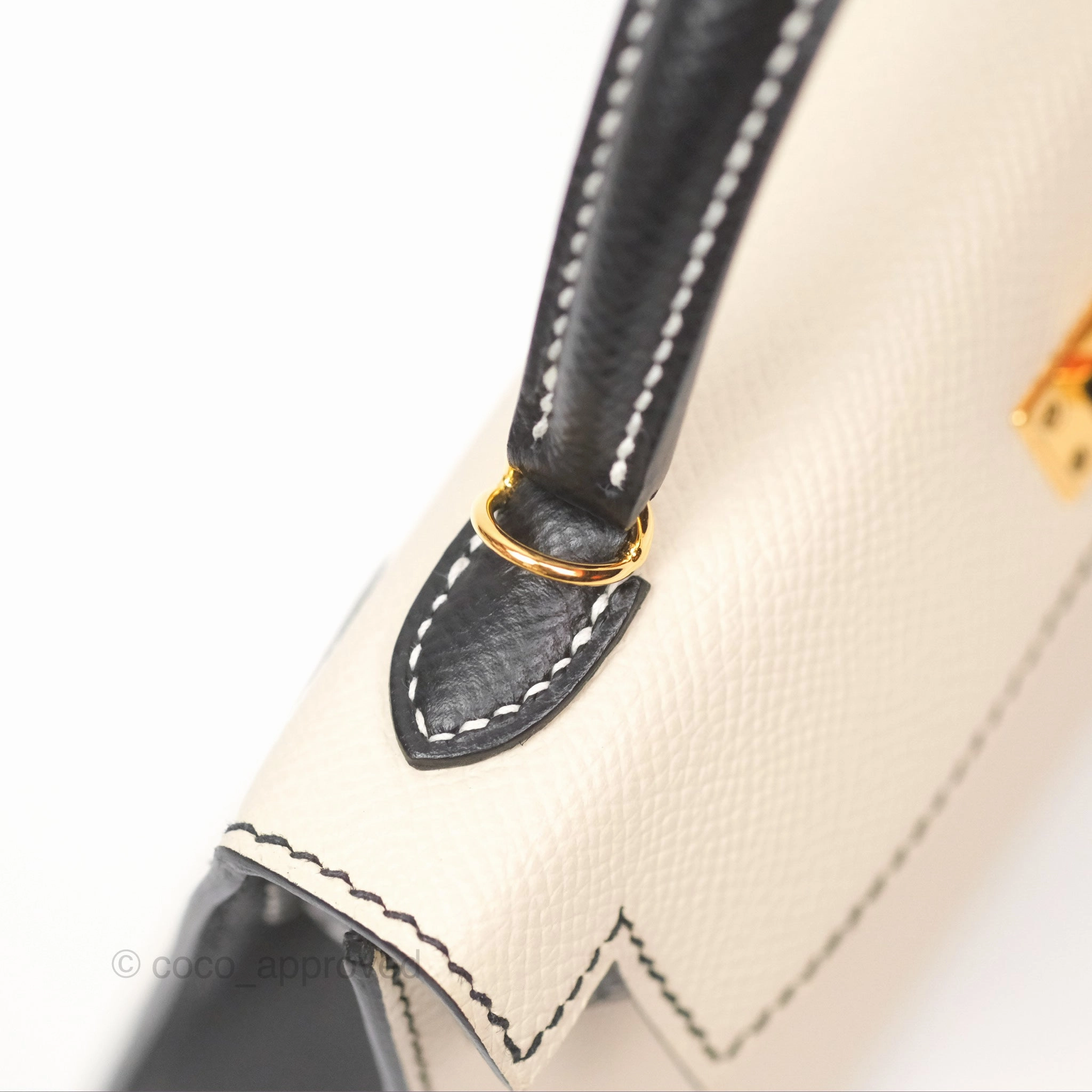 Herms Mini Kelly II HSS Epsom Gold Hardware