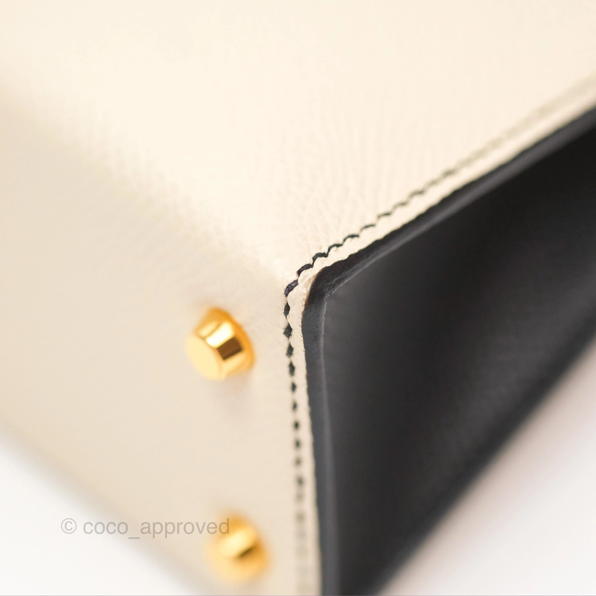Herms Mini Kelly II HSS Epsom Gold Hardware