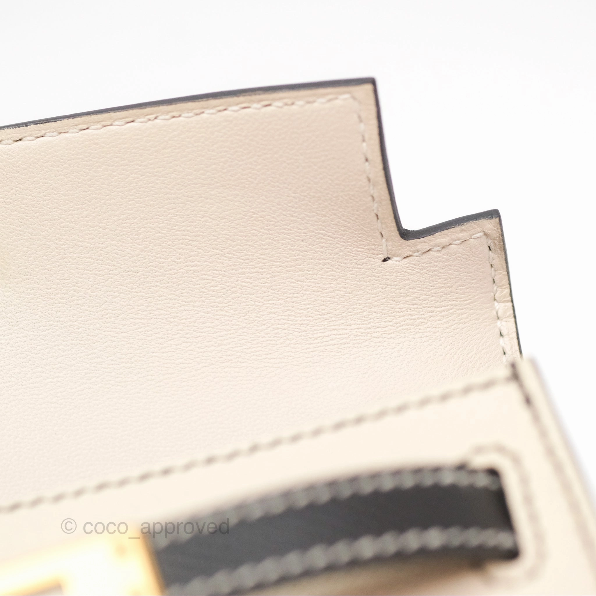 Herms Mini Kelly II HSS Epsom Gold Hardware