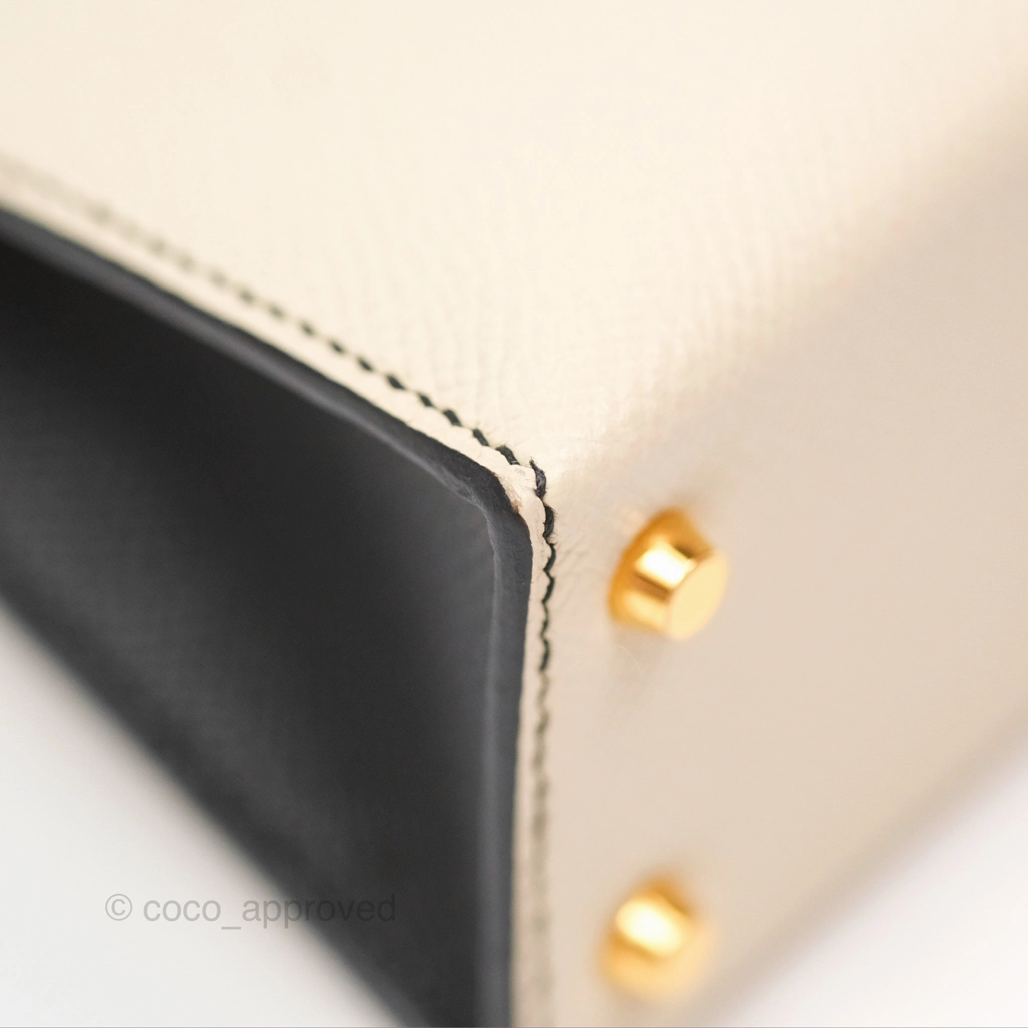 Herms Mini Kelly II HSS Epsom Gold Hardware