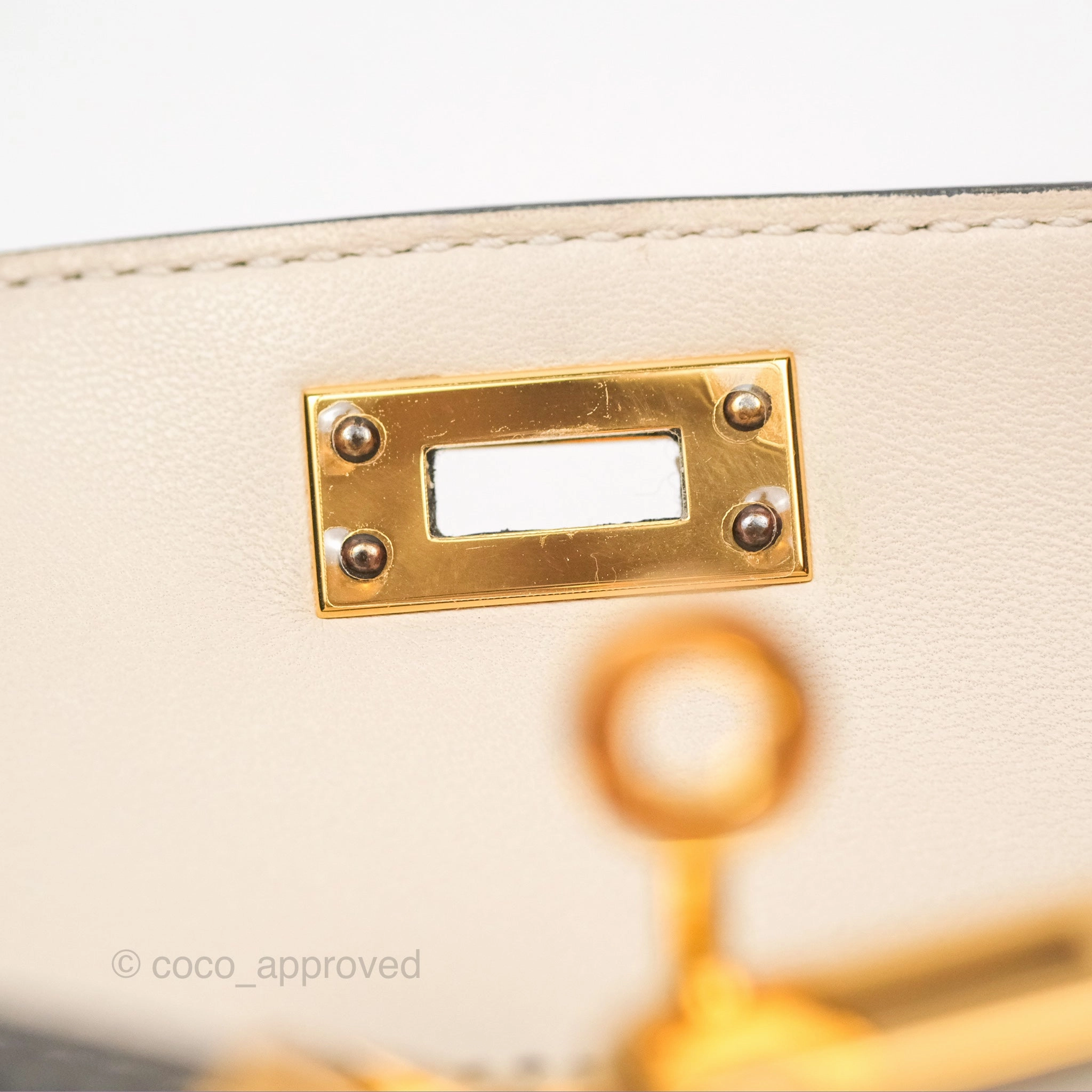 Herms Mini Kelly II HSS Epsom Gold Hardware