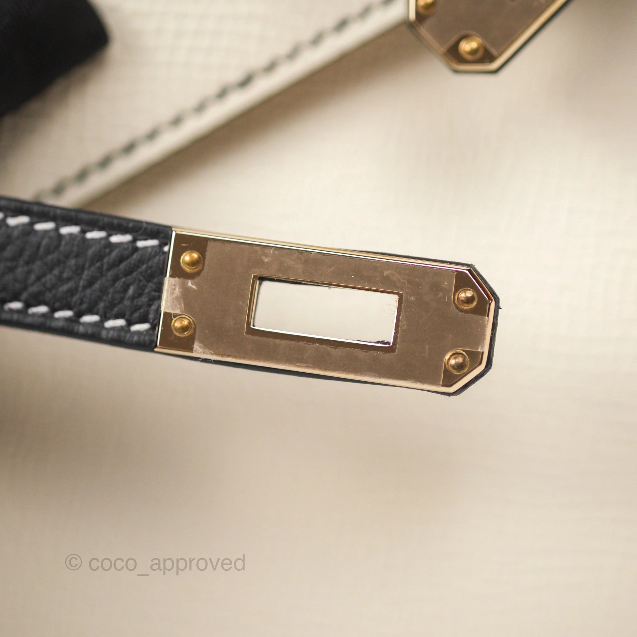 Herms Mini Kelly II HSS Epsom Rose Gold Hardware
