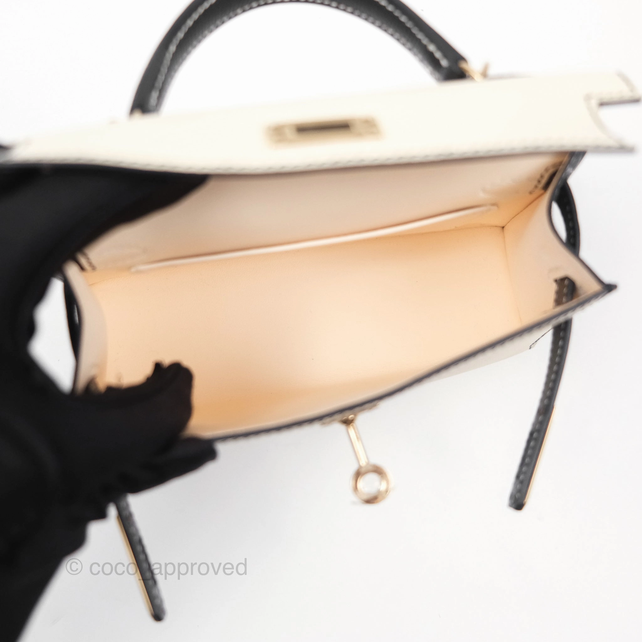 Herms Mini Kelly II HSS Epsom Rose Gold Hardware