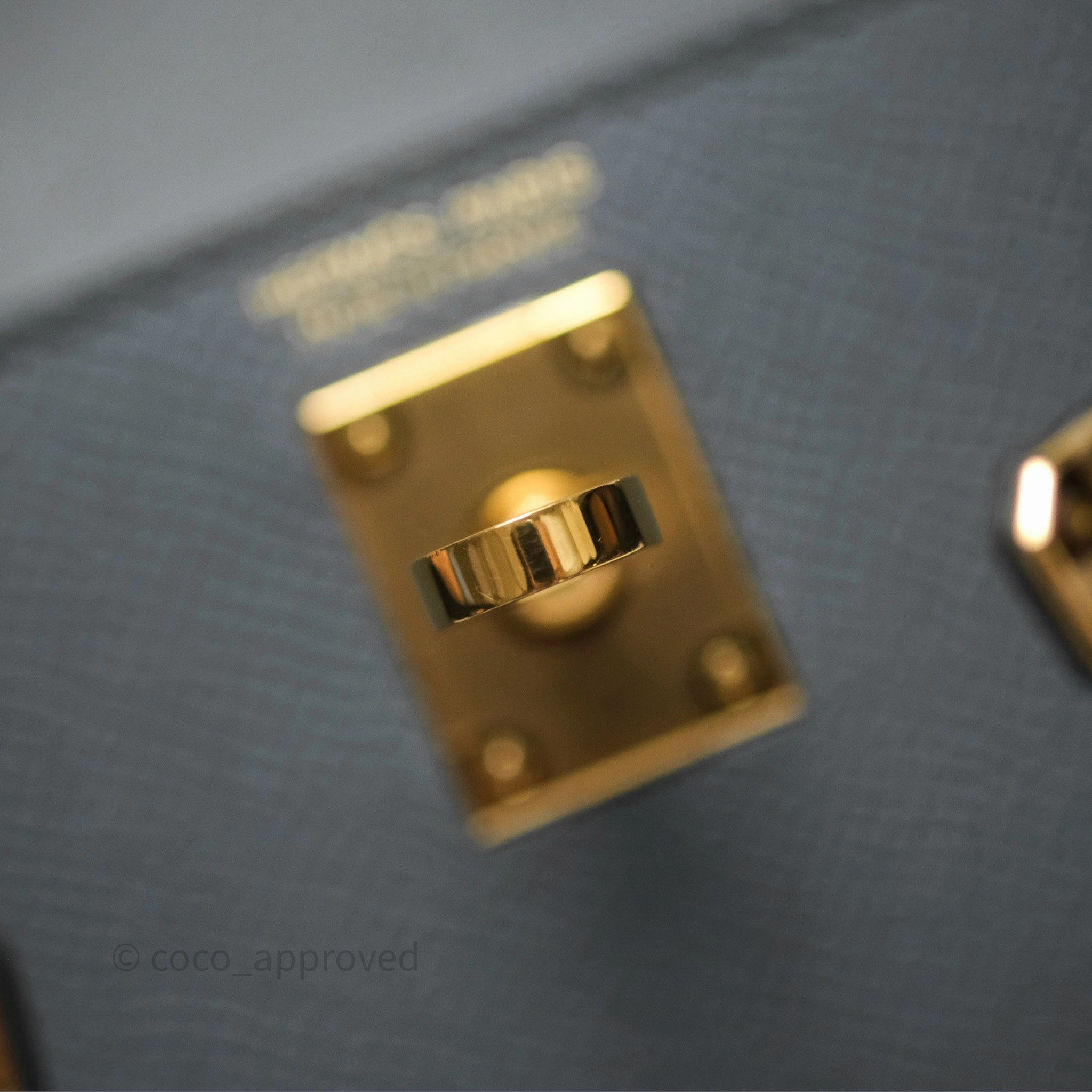 Herms Mini Kelly II Vert Amande 63 Epsom Gold Hardware