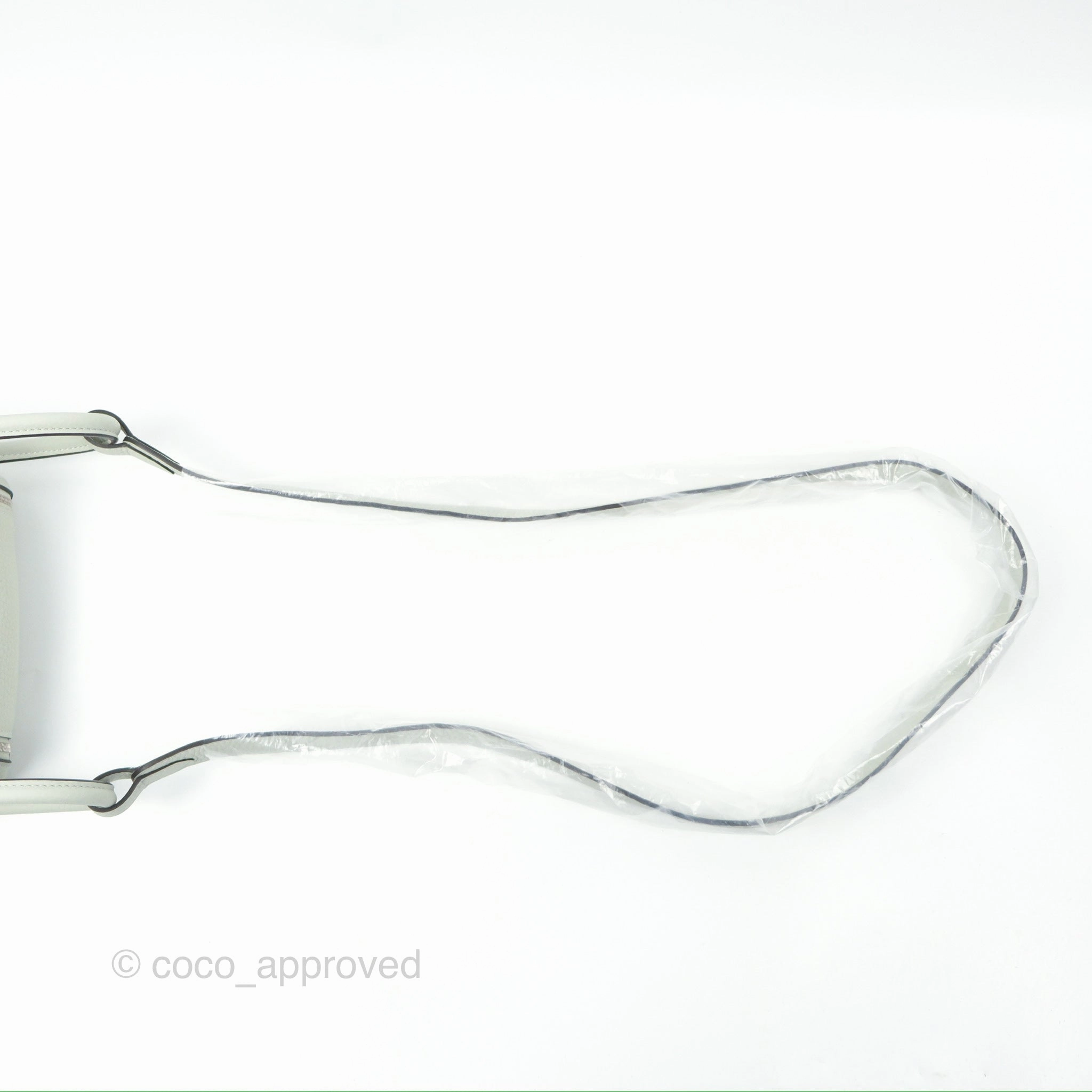 Herms Mini Lindy 20 Gris Neve Clemence Palladium Hardware