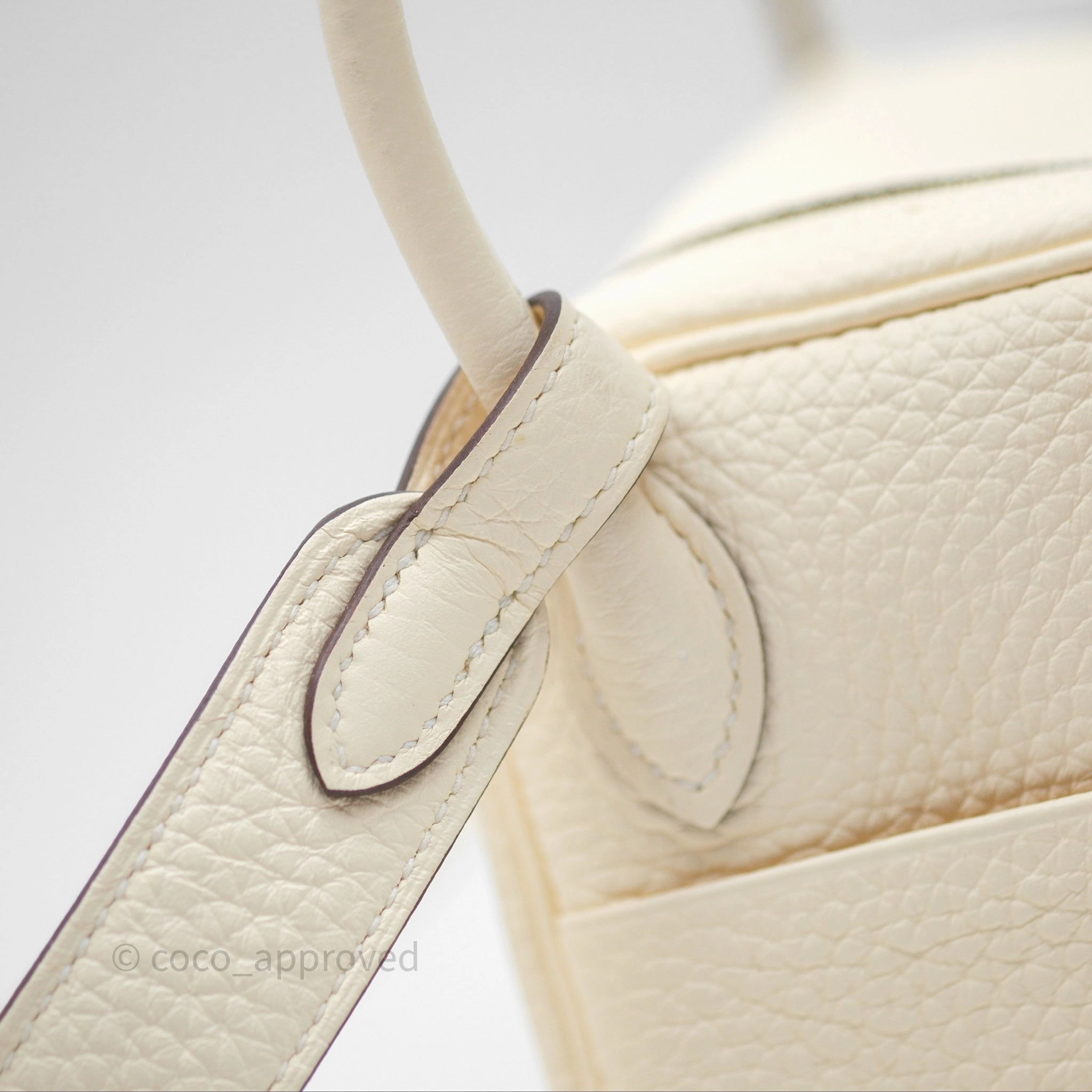 Herms Mini Lindy 20 Nata I2 Clemence Gold Hardware